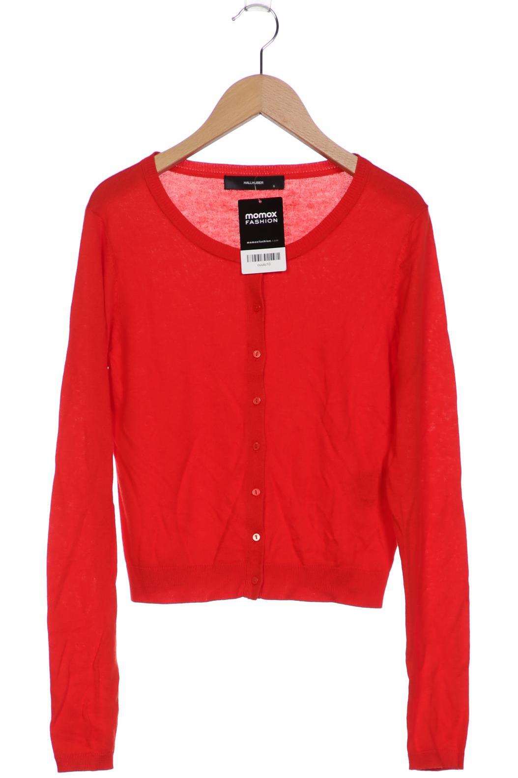 

Hallhuber Damen Strickjacke, rot, Gr. 36