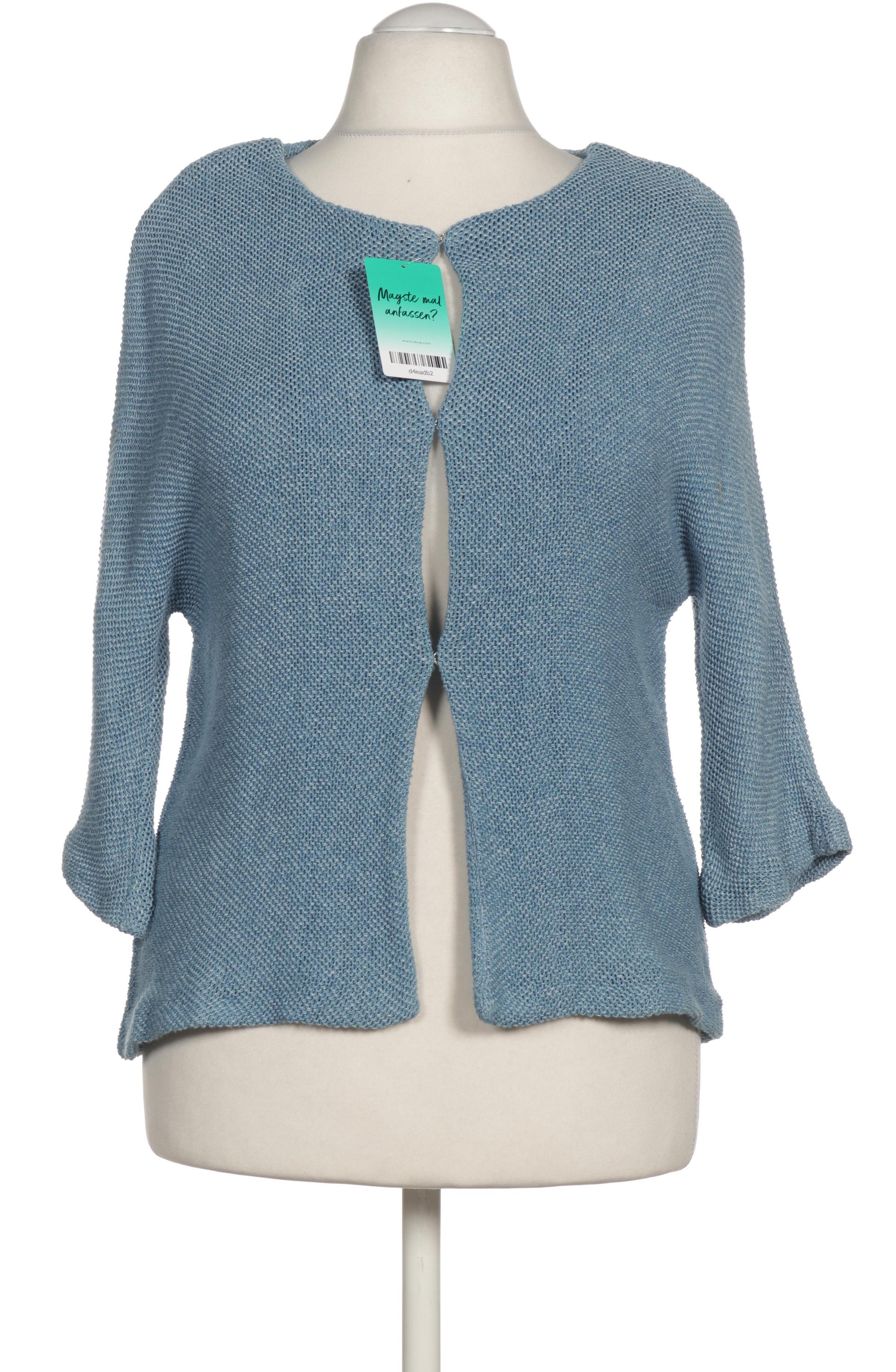

Hallhuber Damen Strickjacke, blau, Gr. 40