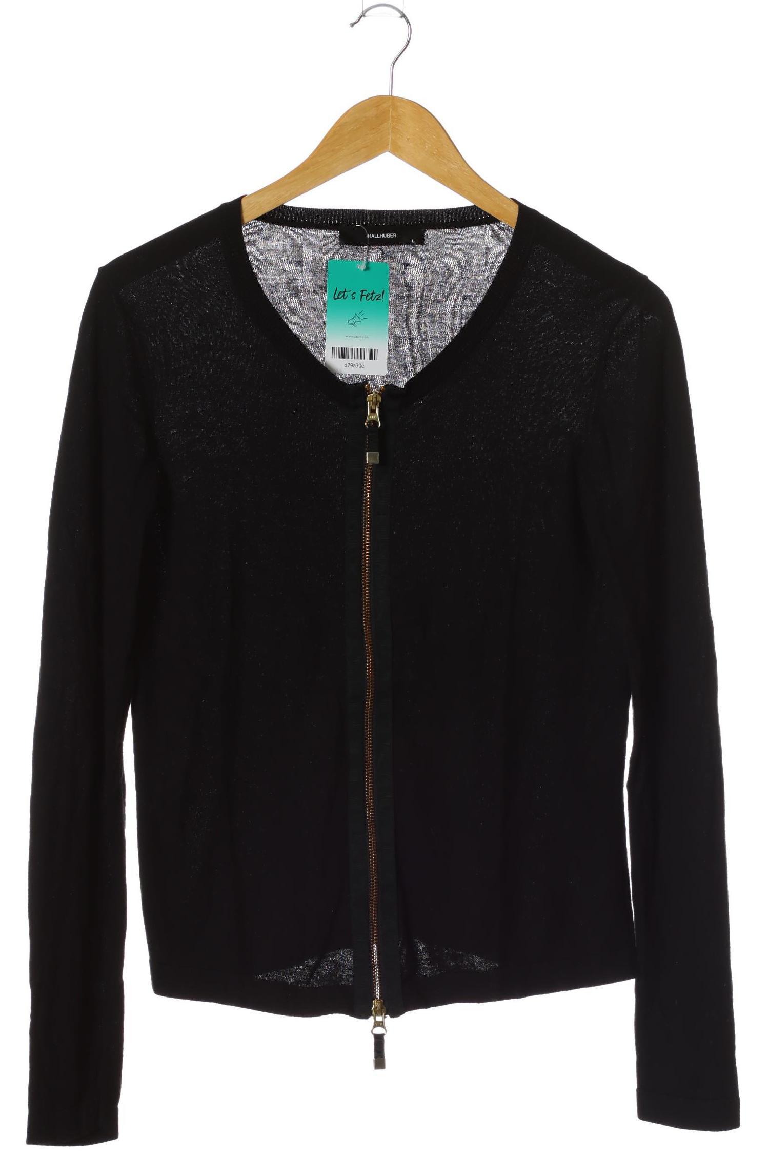 

Hallhuber Damen Strickjacke, schwarz, Gr.