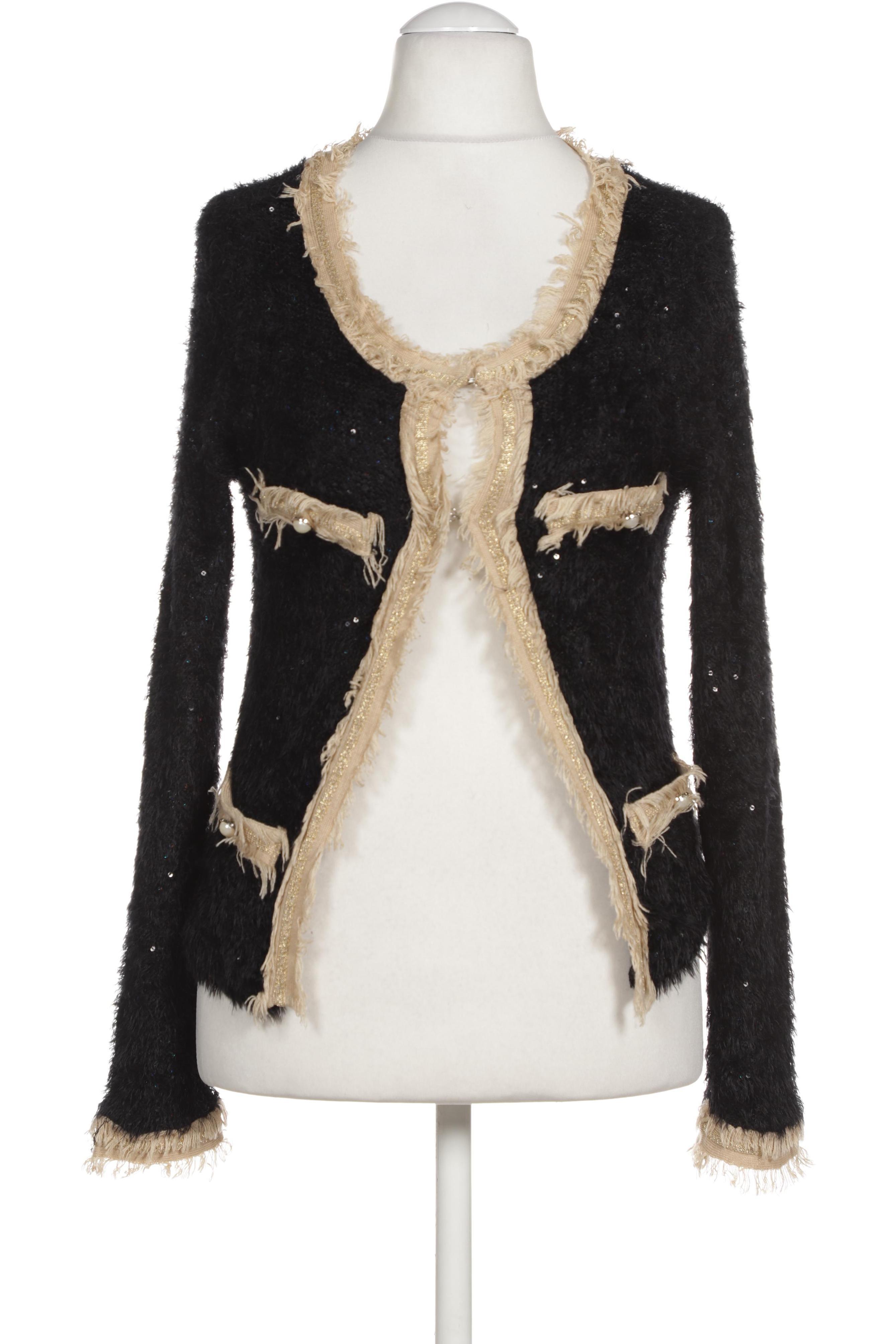 

Hallhuber Damen Strickjacke, schwarz, Gr.