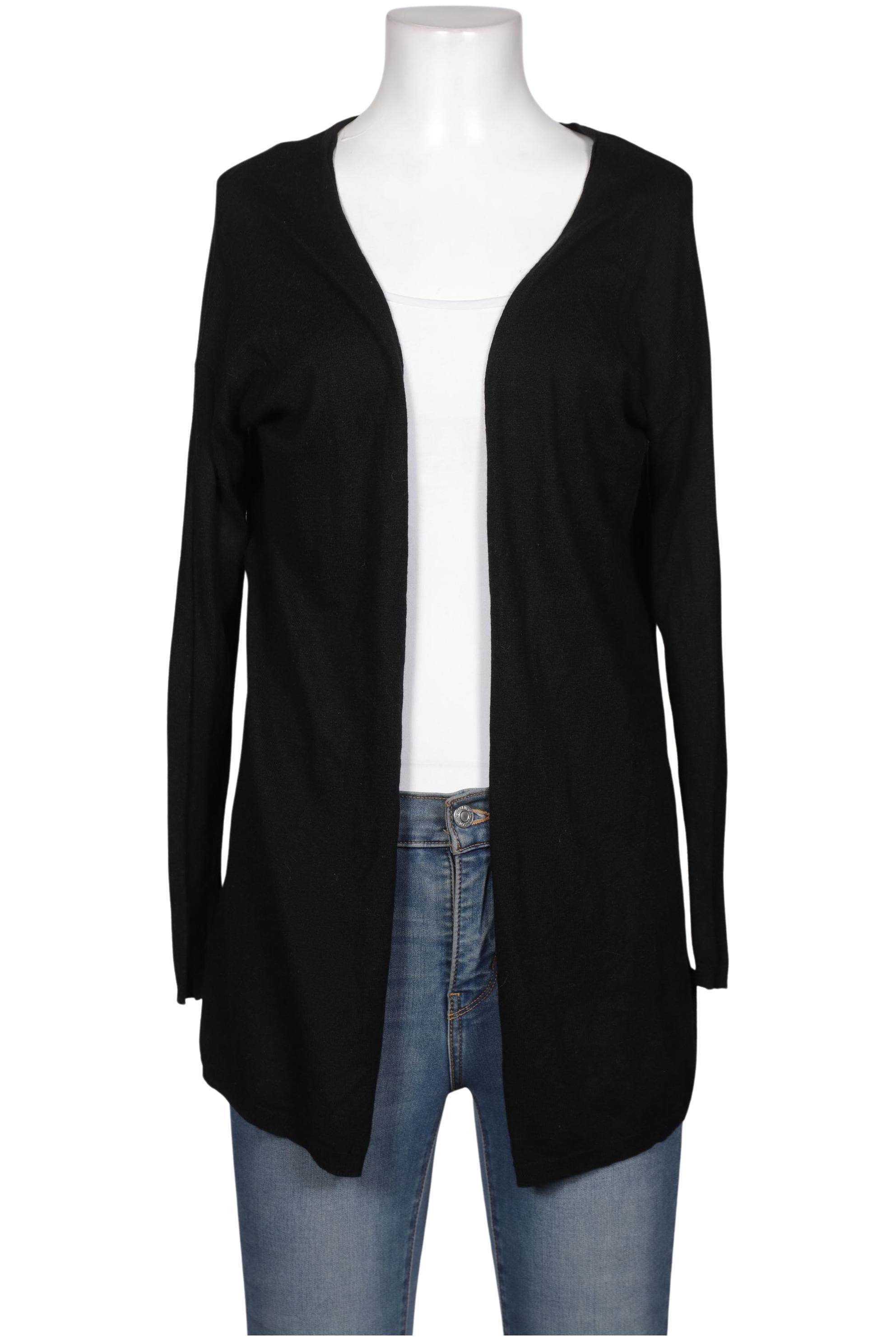 

Hallhuber Damen Strickjacke, schwarz, Gr. 34