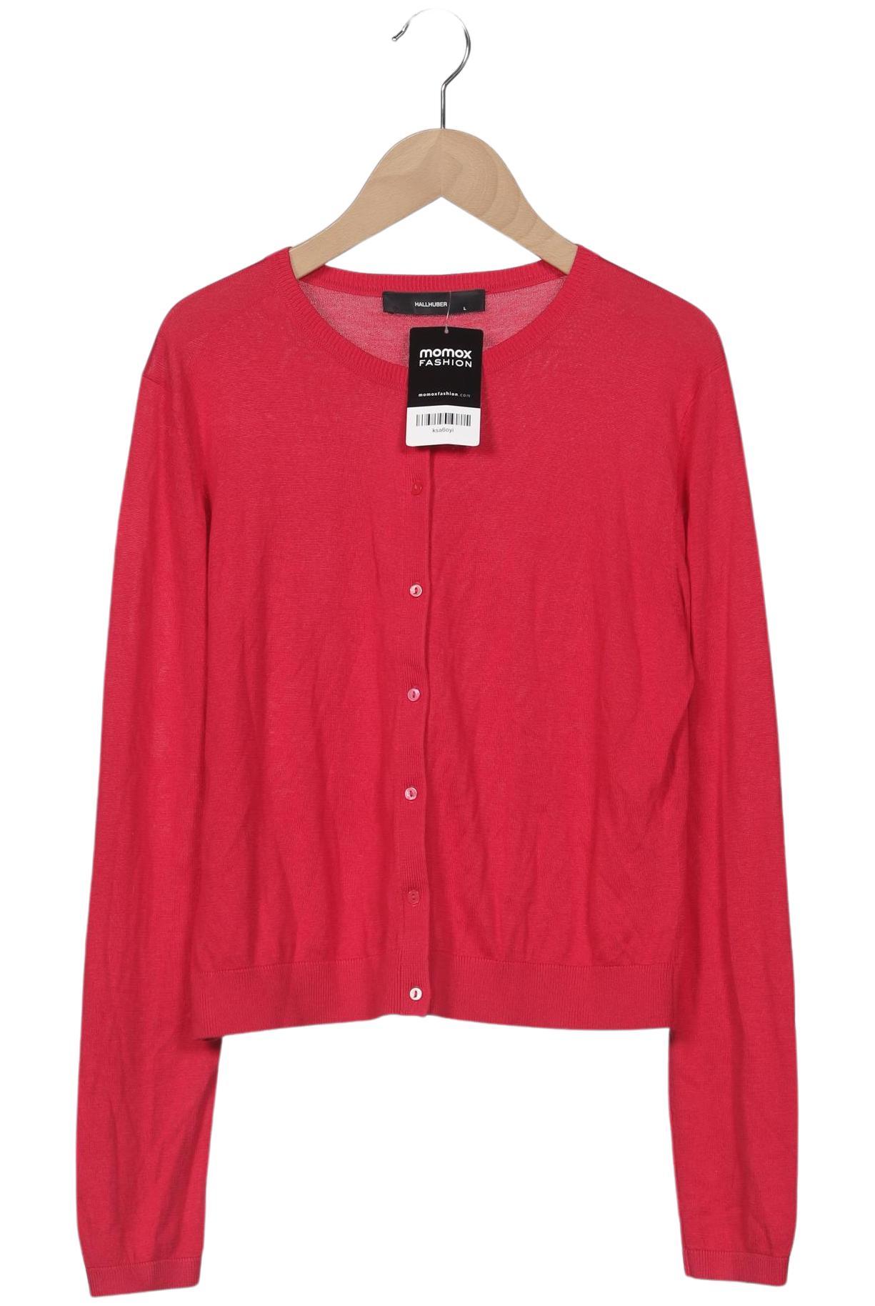 

Hallhuber Damen Strickjacke, rot, Gr. 42