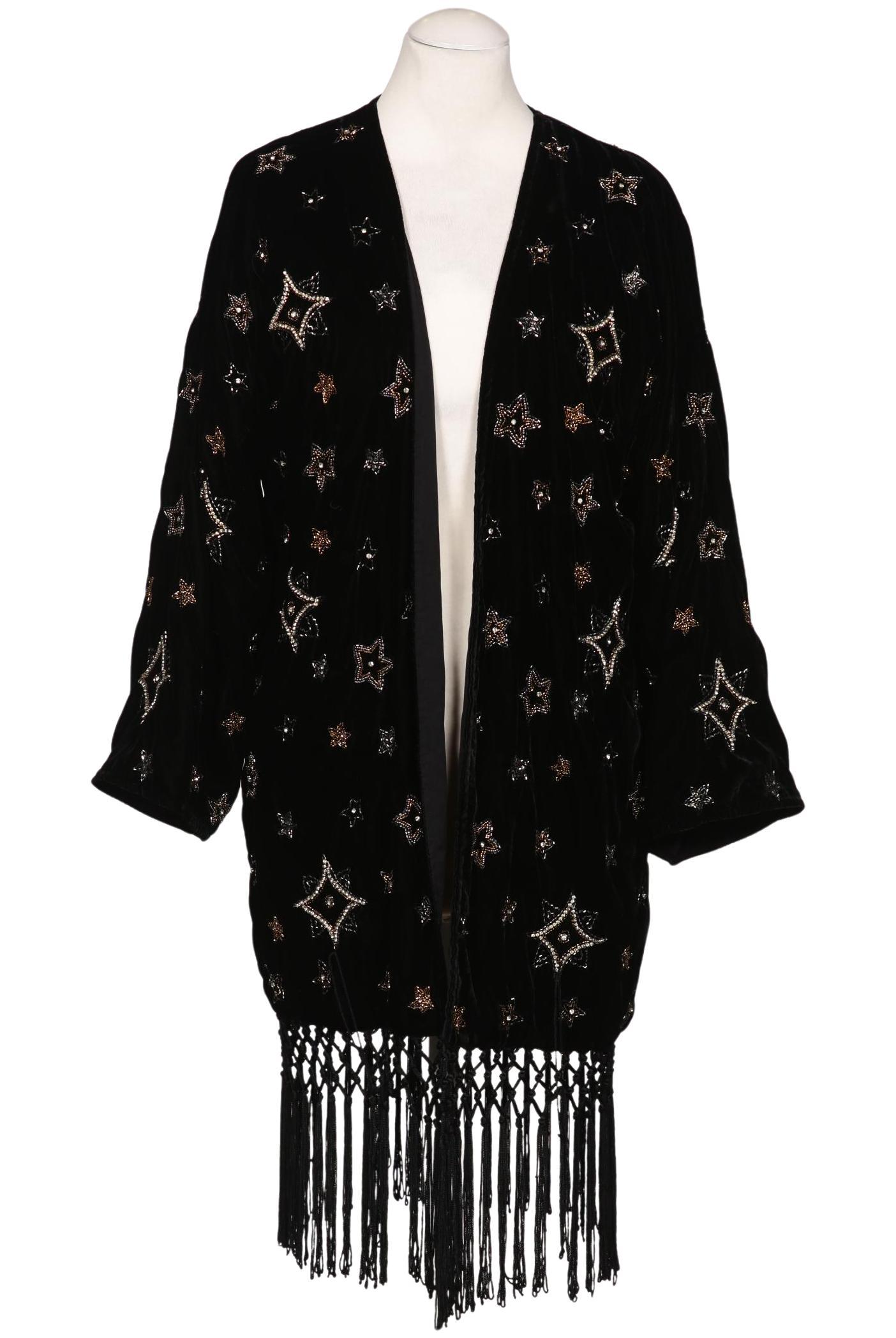 

Hallhuber Damen Strickjacke, schwarz, Gr. 38