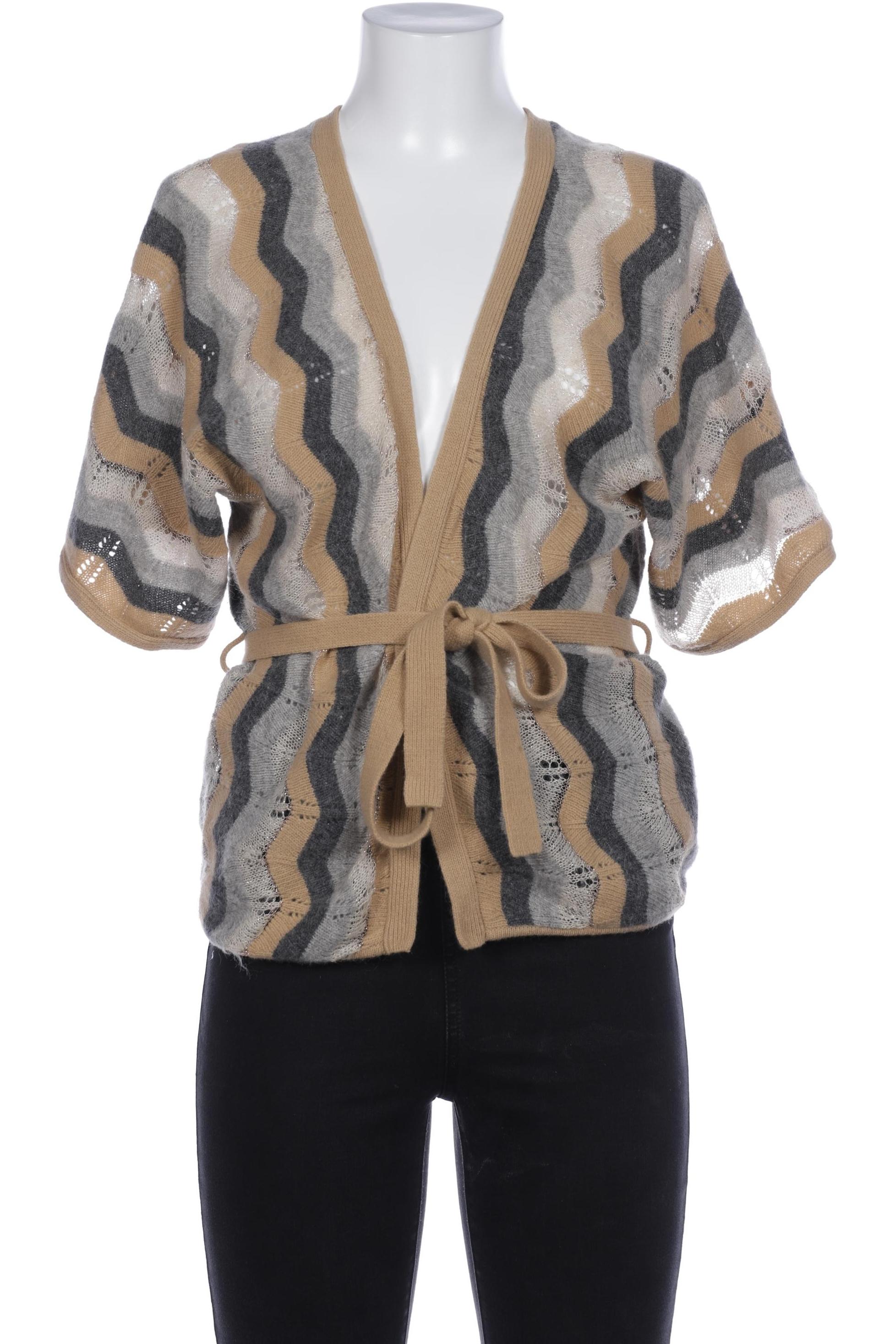 

Hallhuber Damen Strickjacke, grau, Gr. 42