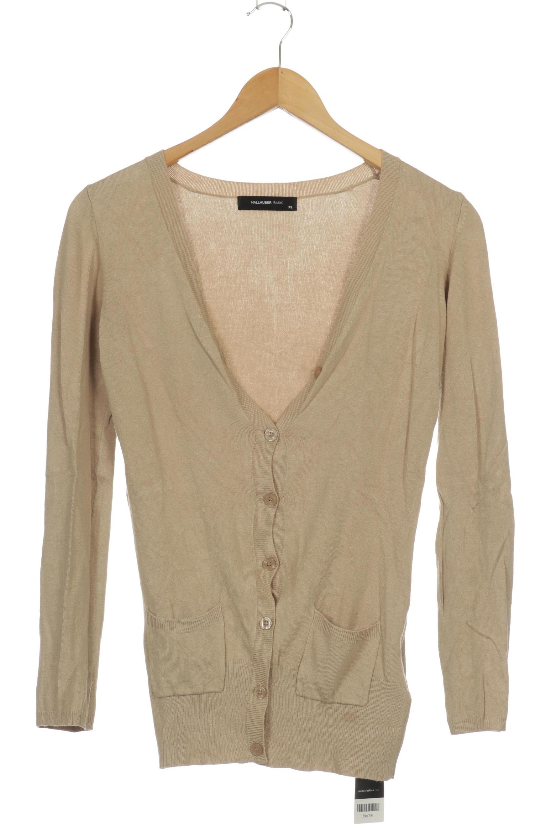 

Hallhuber Damen Strickjacke, beige, Gr.