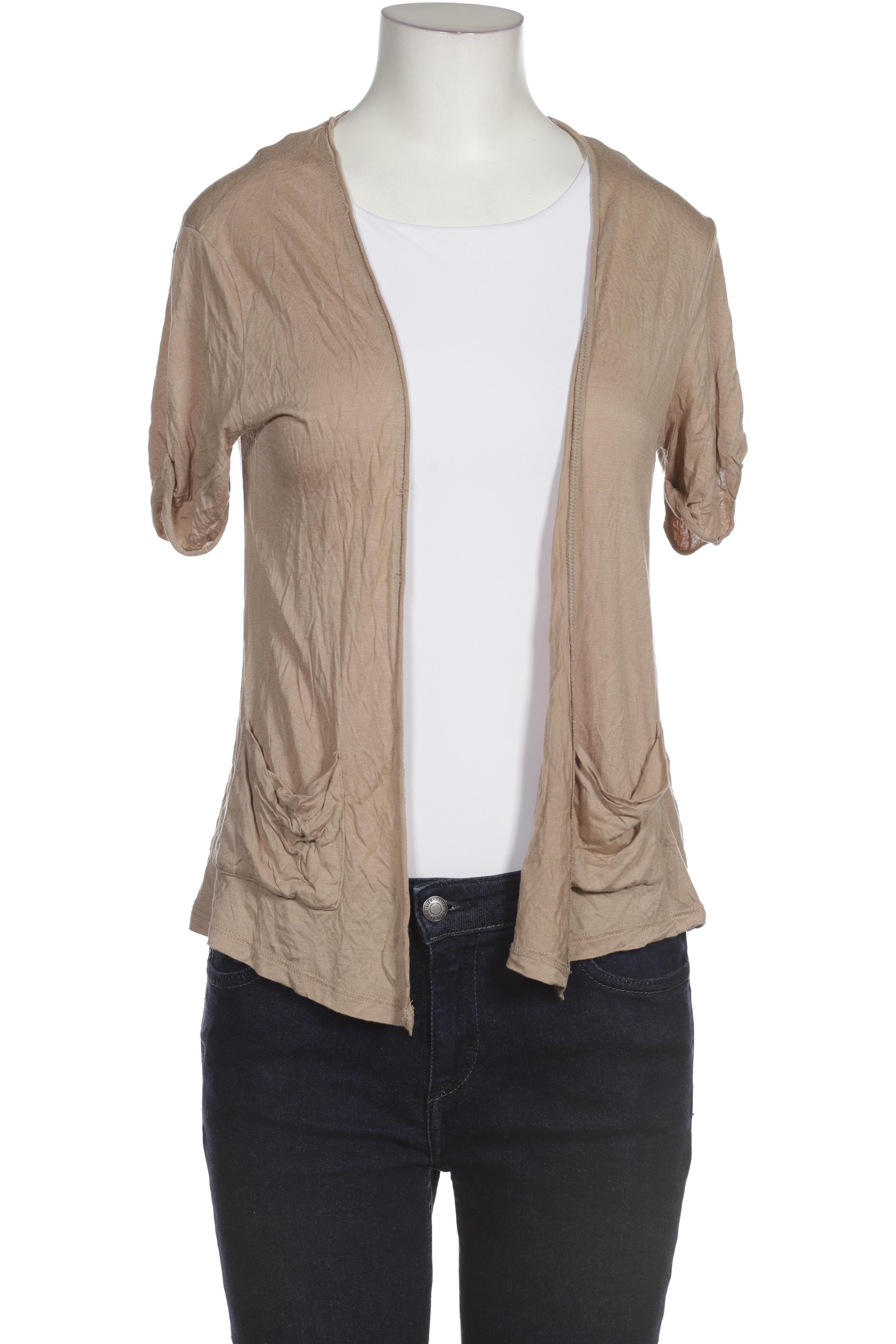 

Hallhuber Damen Strickjacke, beige, Gr. 36