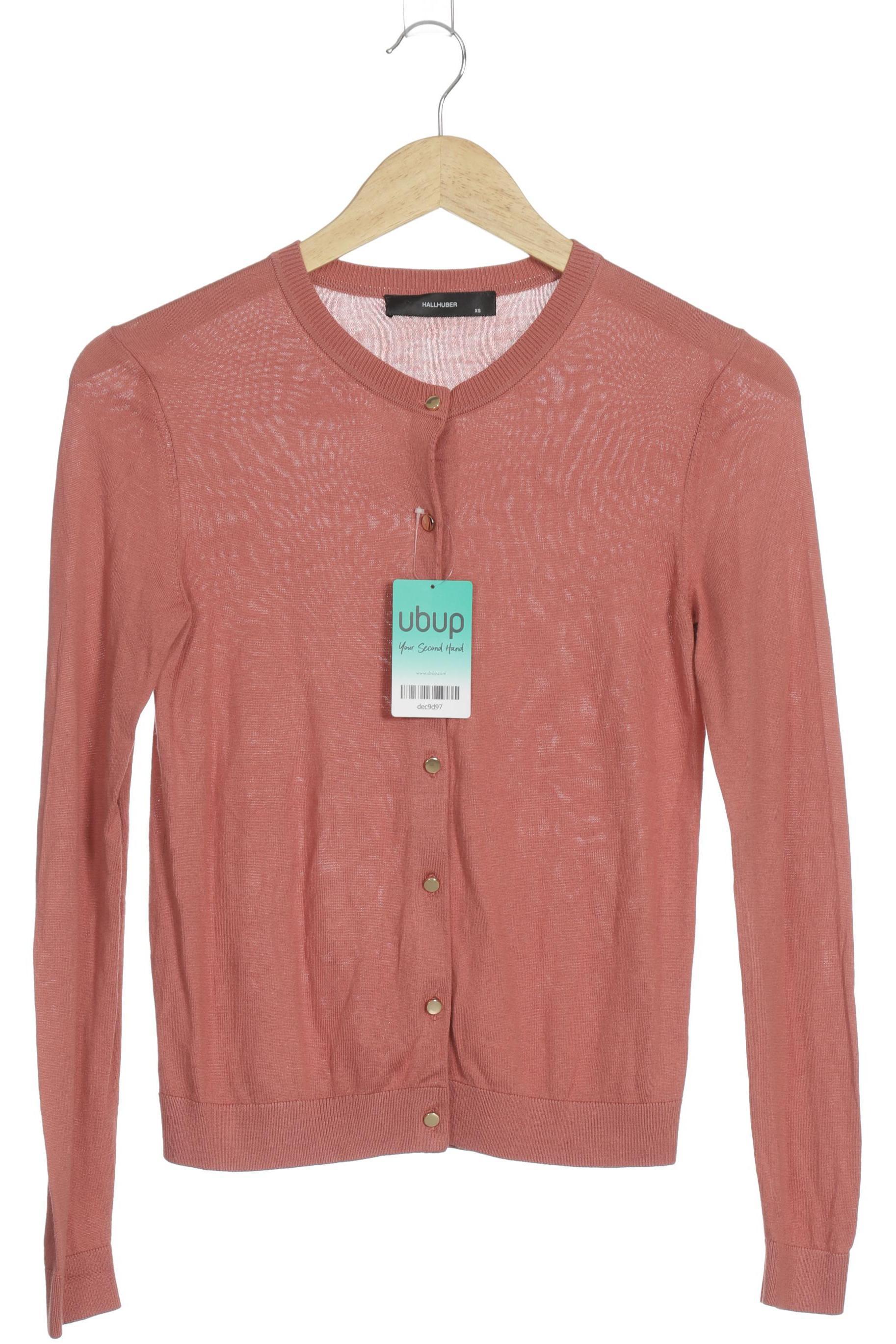 

Hallhuber Damen Strickjacke, pink, Gr.