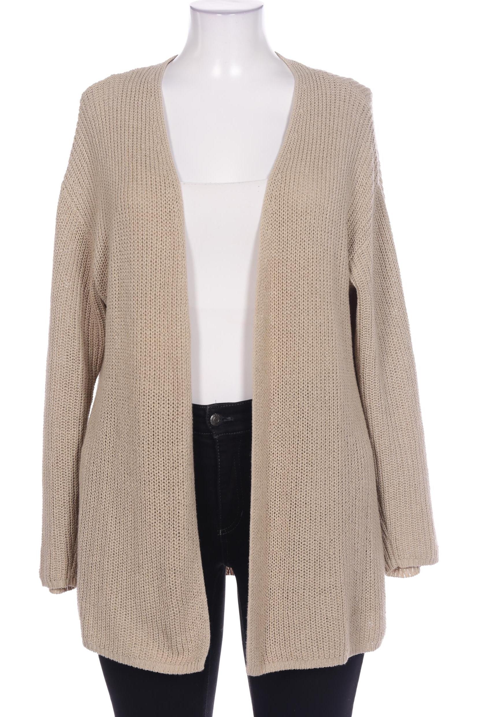 

Hallhuber Damen Strickjacke, beige, Gr. 44