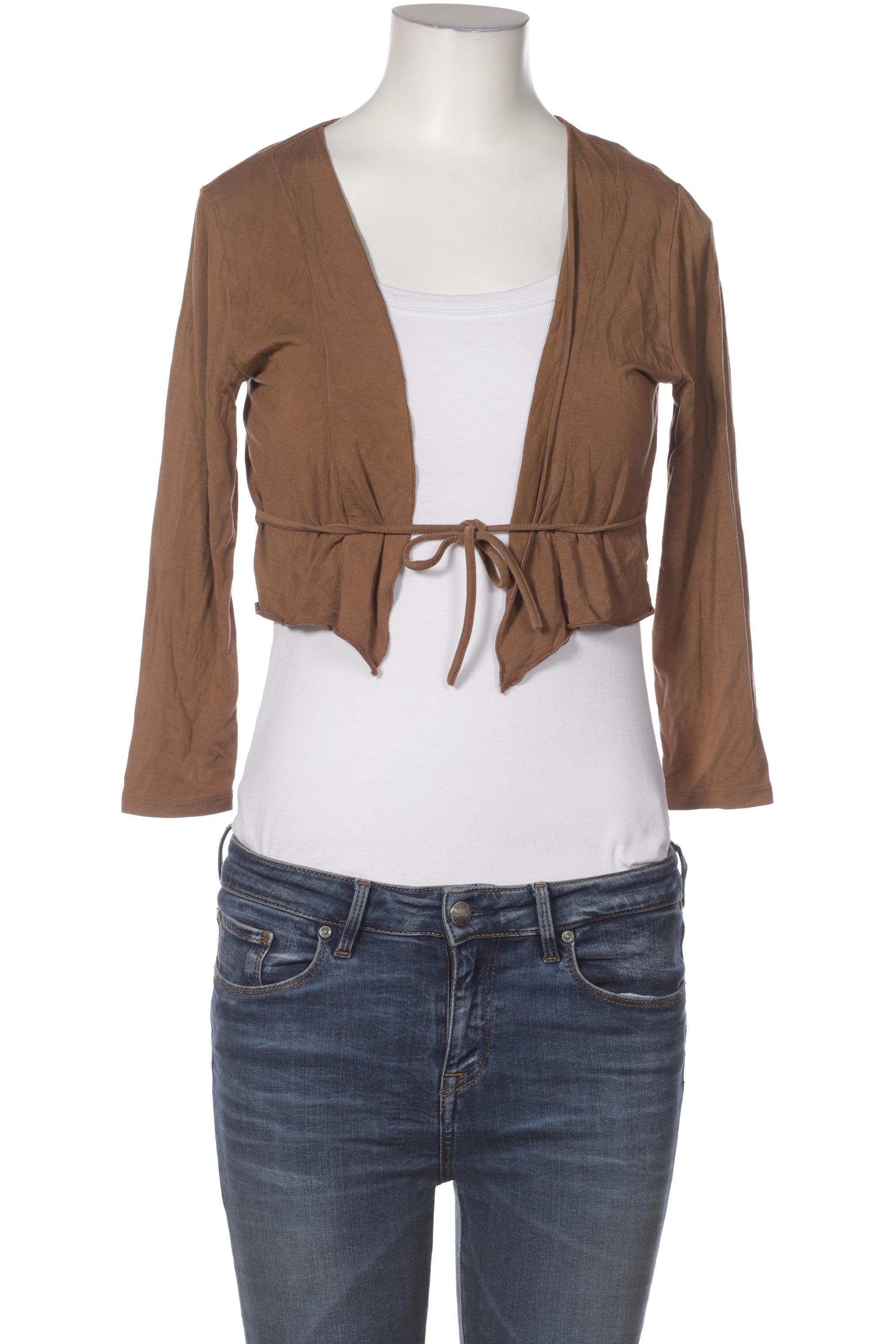 

Hallhuber Damen Strickjacke, braun, Gr. 36