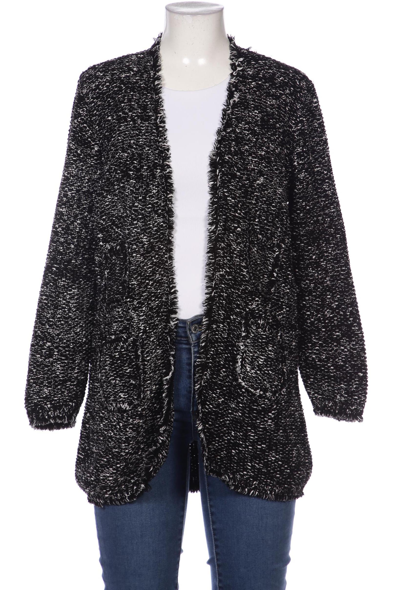 

Hallhuber Damen Strickjacke, schwarz, Gr. 36