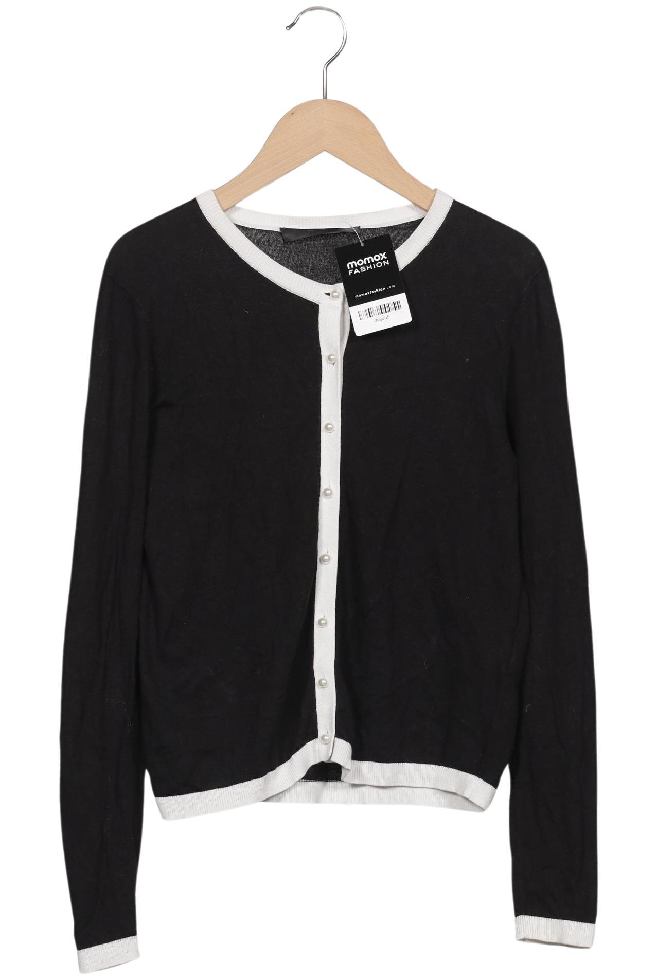 

Hallhuber Damen Strickjacke, schwarz, Gr. 36