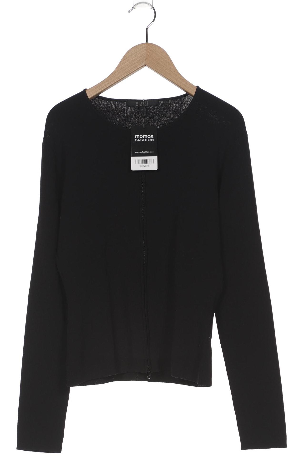 

Hallhuber Damen Strickjacke, schwarz, Gr. 38