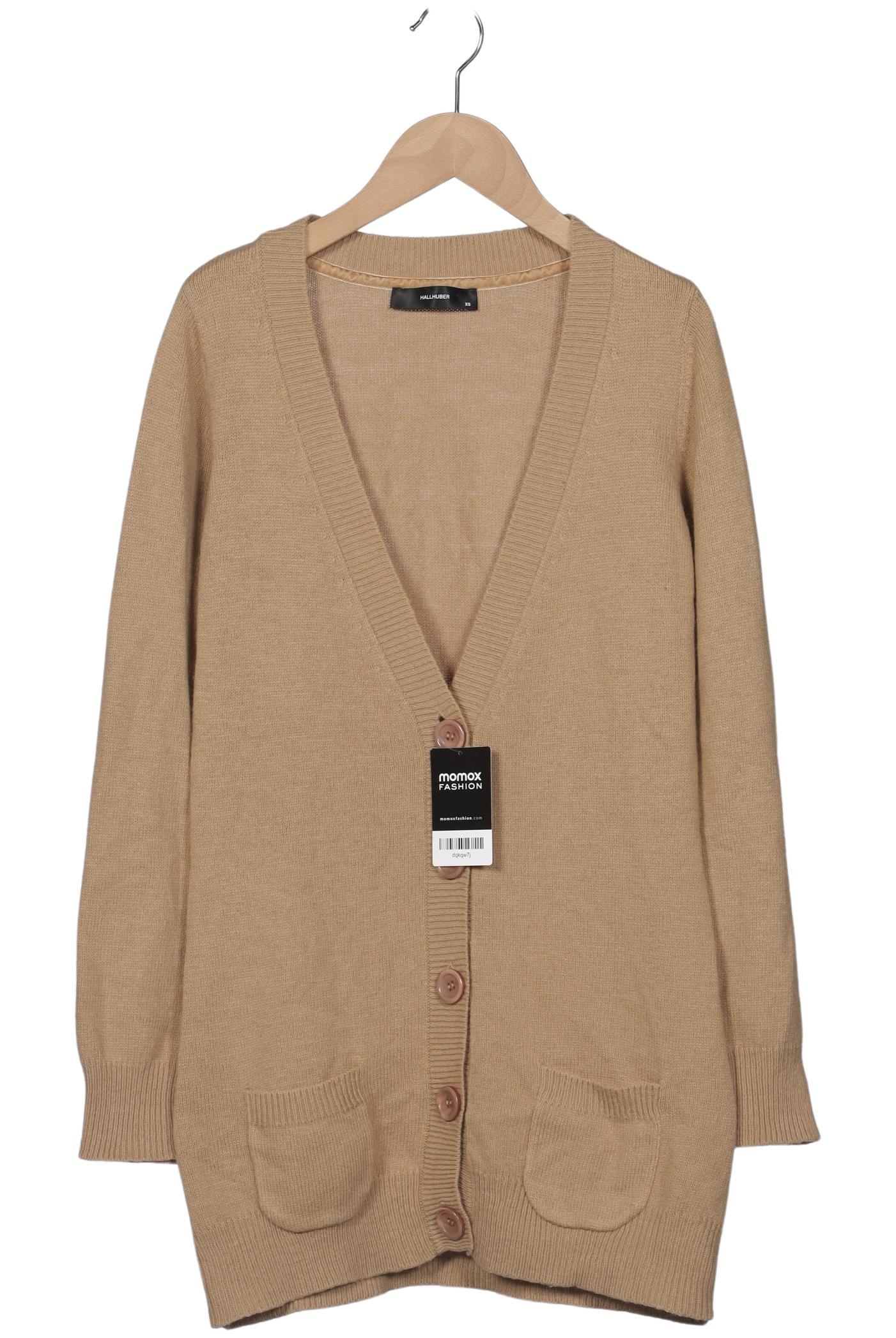 

Hallhuber Damen Strickjacke, beige, Gr. 34