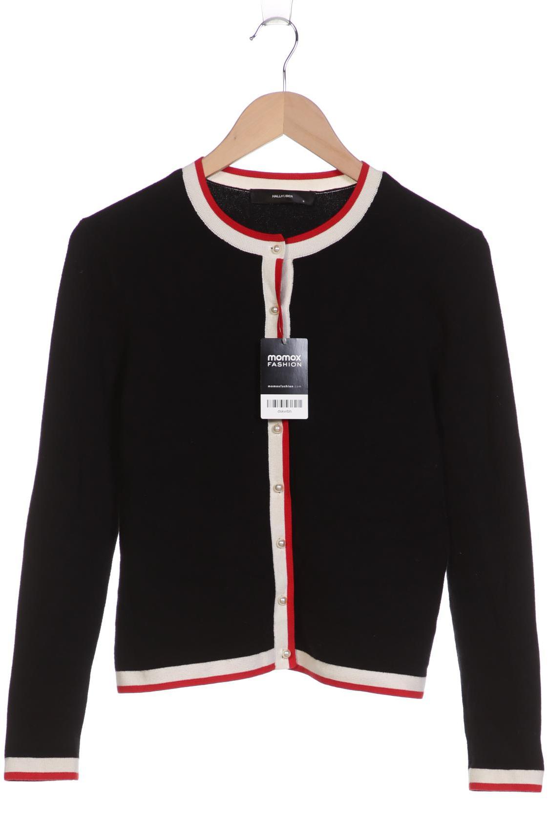 

Hallhuber Damen Strickjacke, schwarz, Gr. 36