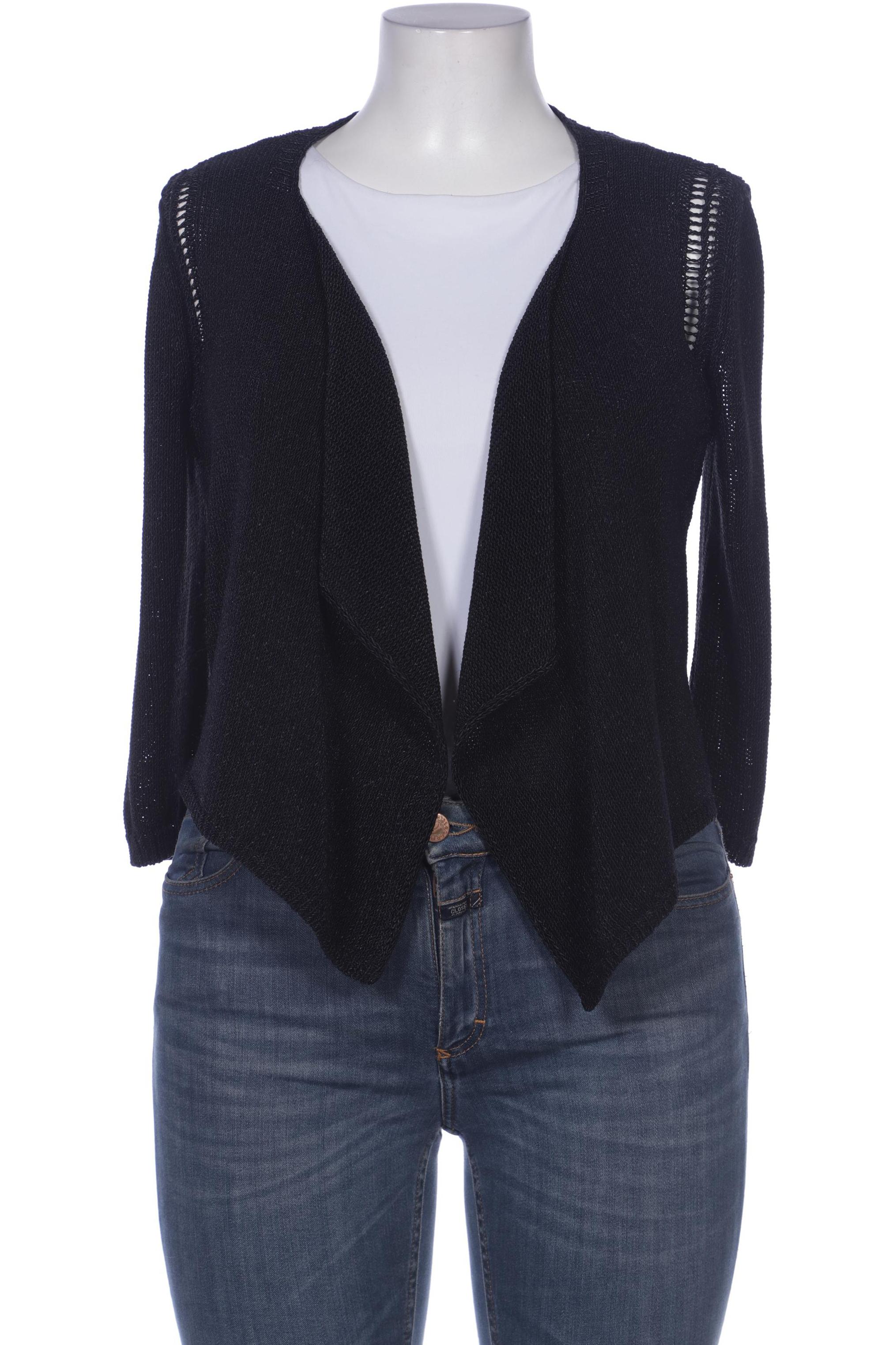 

Hallhuber Damen Strickjacke, schwarz, Gr. 42