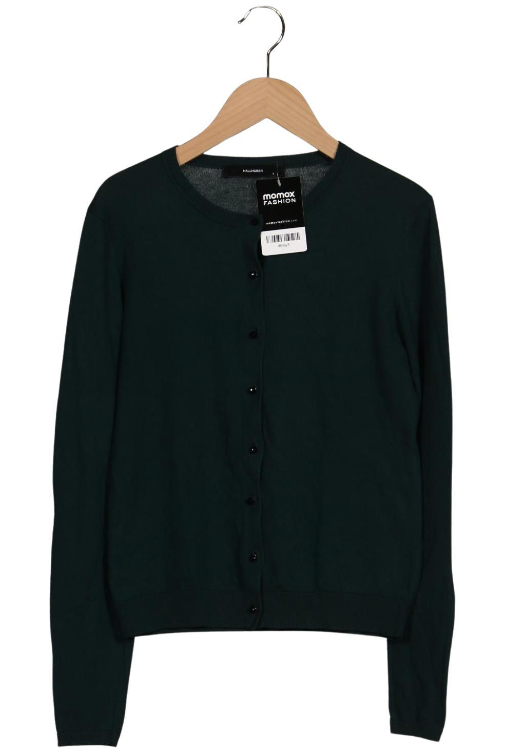 

Hallhuber Damen Strickjacke, grün, Gr. 36