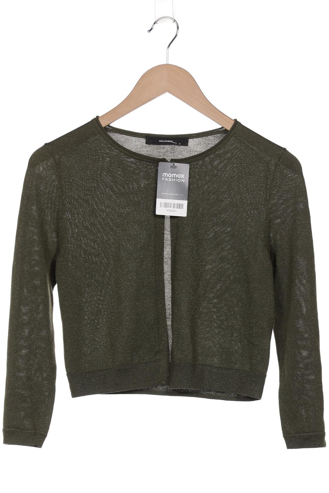 

Hallhuber Damen Strickjacke, grün, Gr. 36