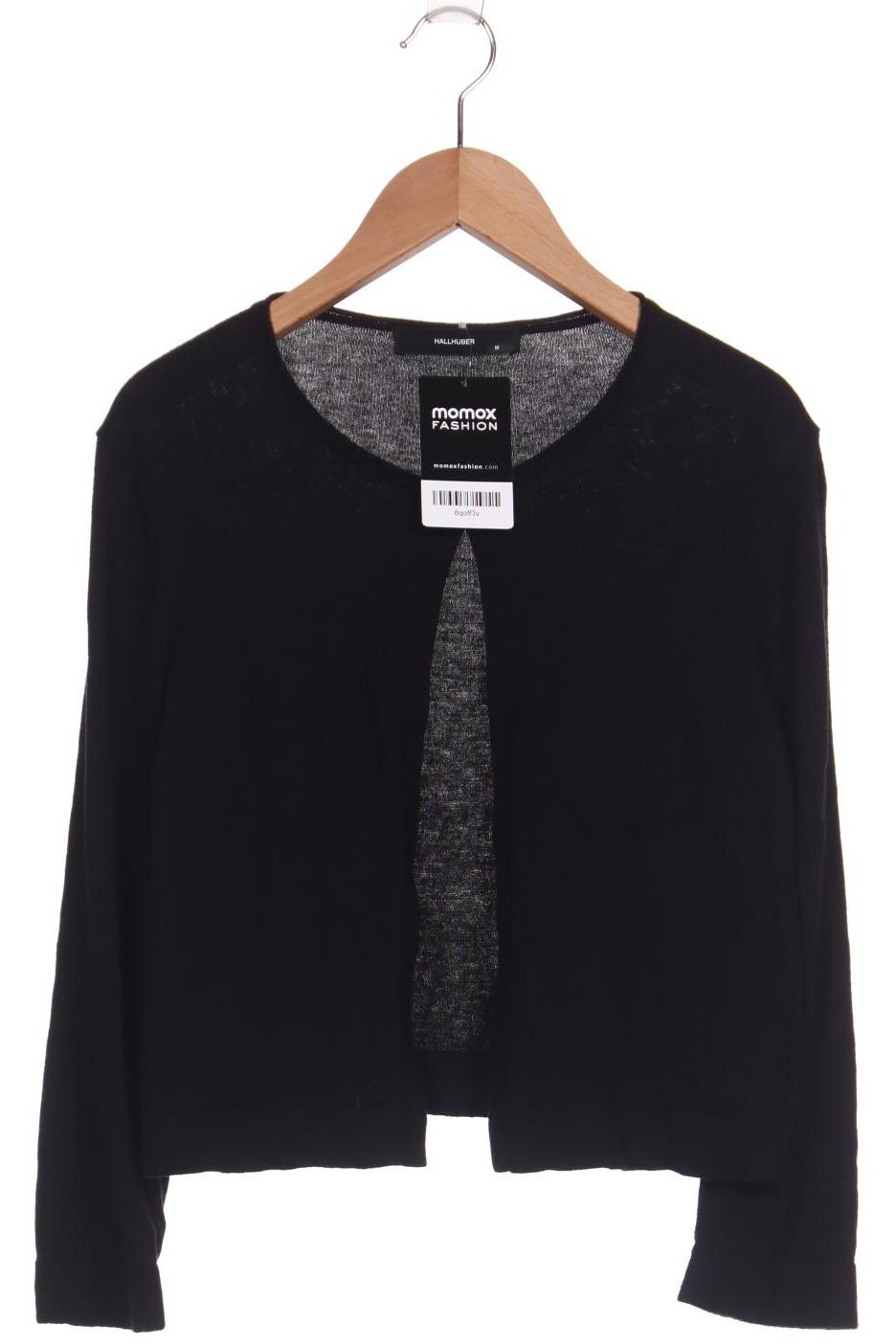 

Hallhuber Damen Strickjacke, schwarz, Gr. 38