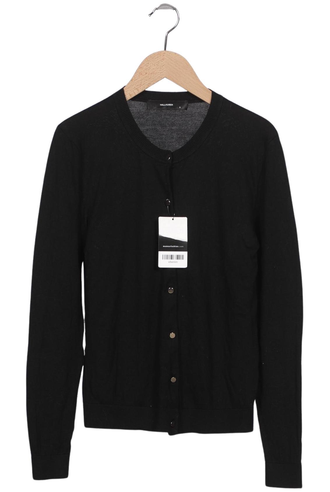 

Hallhuber Damen Strickjacke, schwarz, Gr. 36