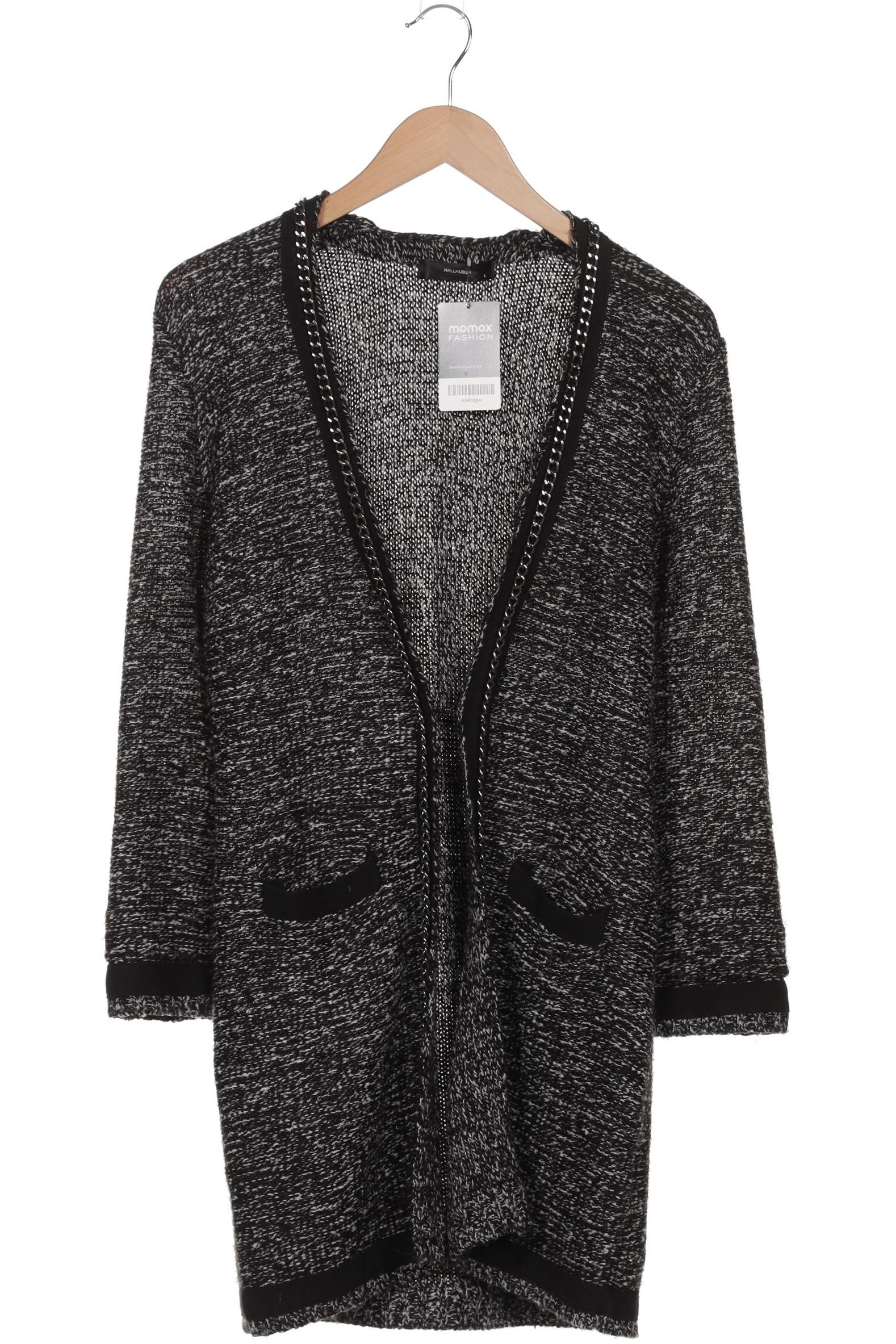 Thumbnail - Hallhuber Damen Strickjacke, schwarz, Gr. 42