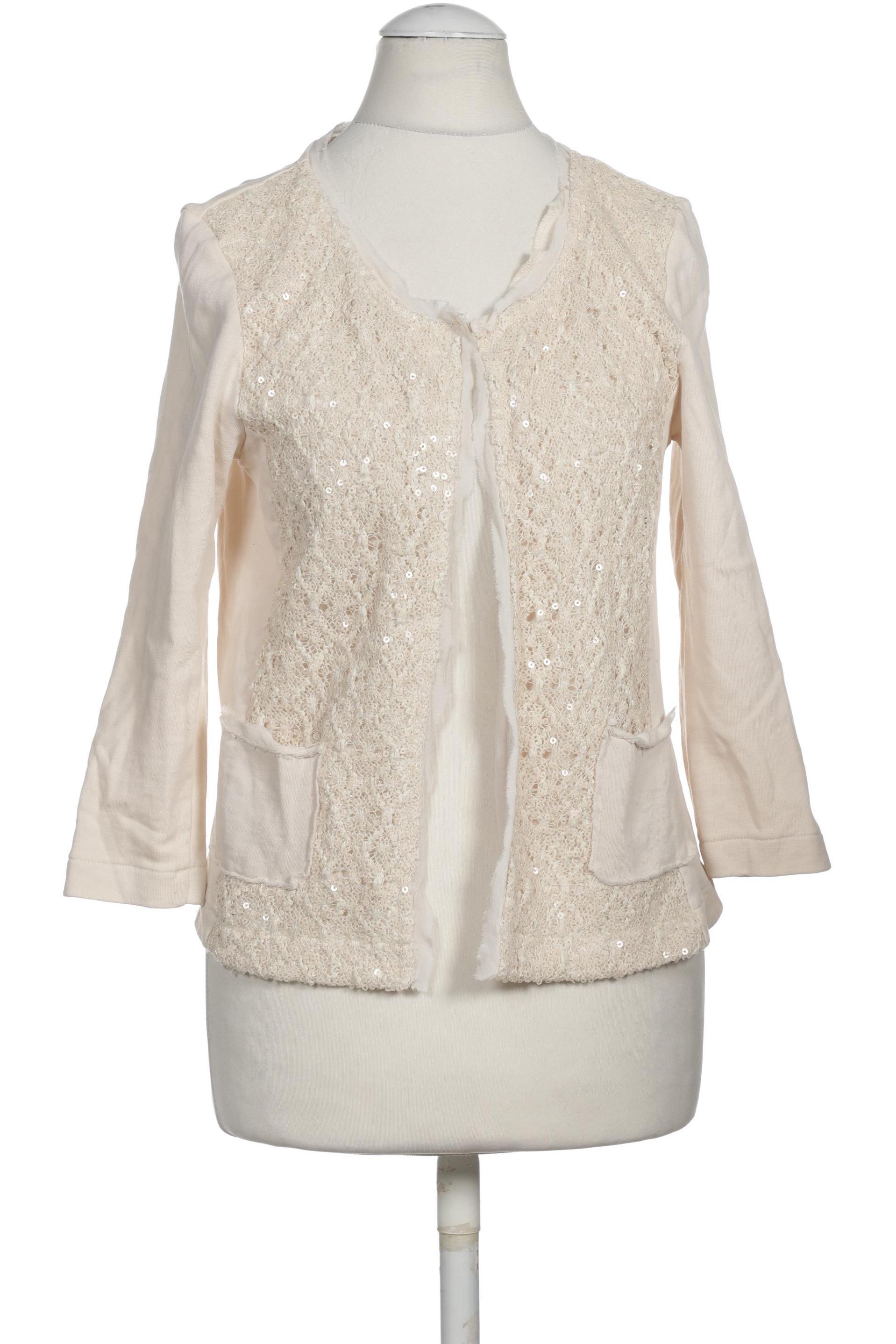 

Hallhuber Damen Strickjacke, beige, Gr. 36