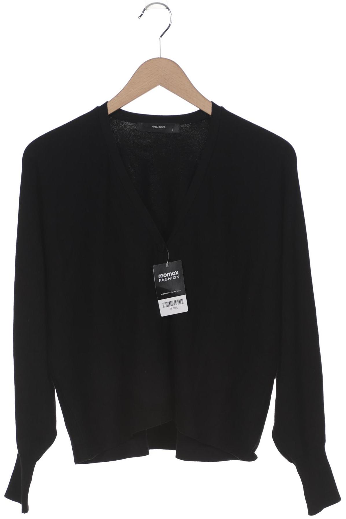 

Hallhuber Damen Strickjacke, schwarz, Gr. 38