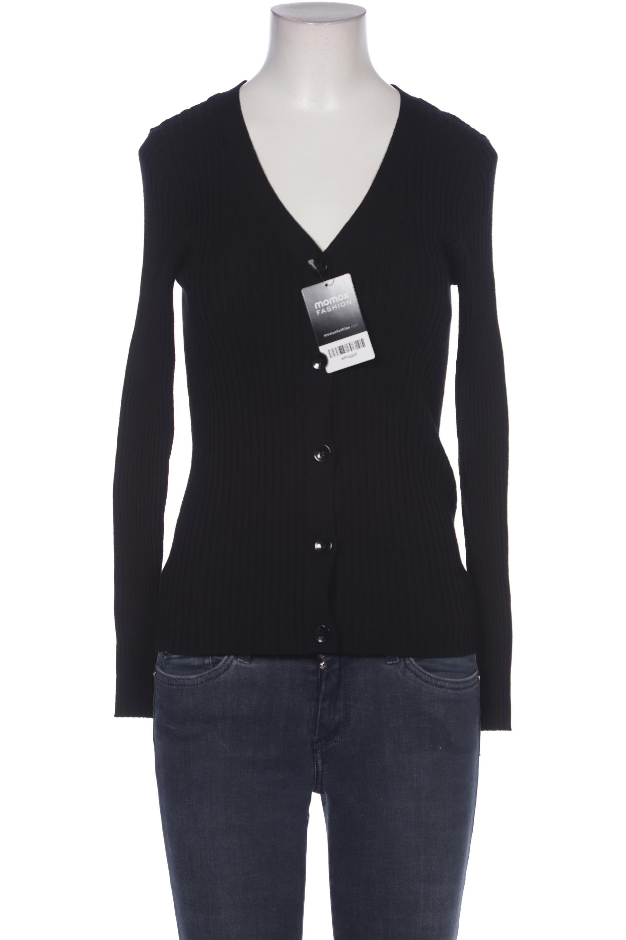 

Hallhuber Damen Strickjacke, schwarz, Gr. 36