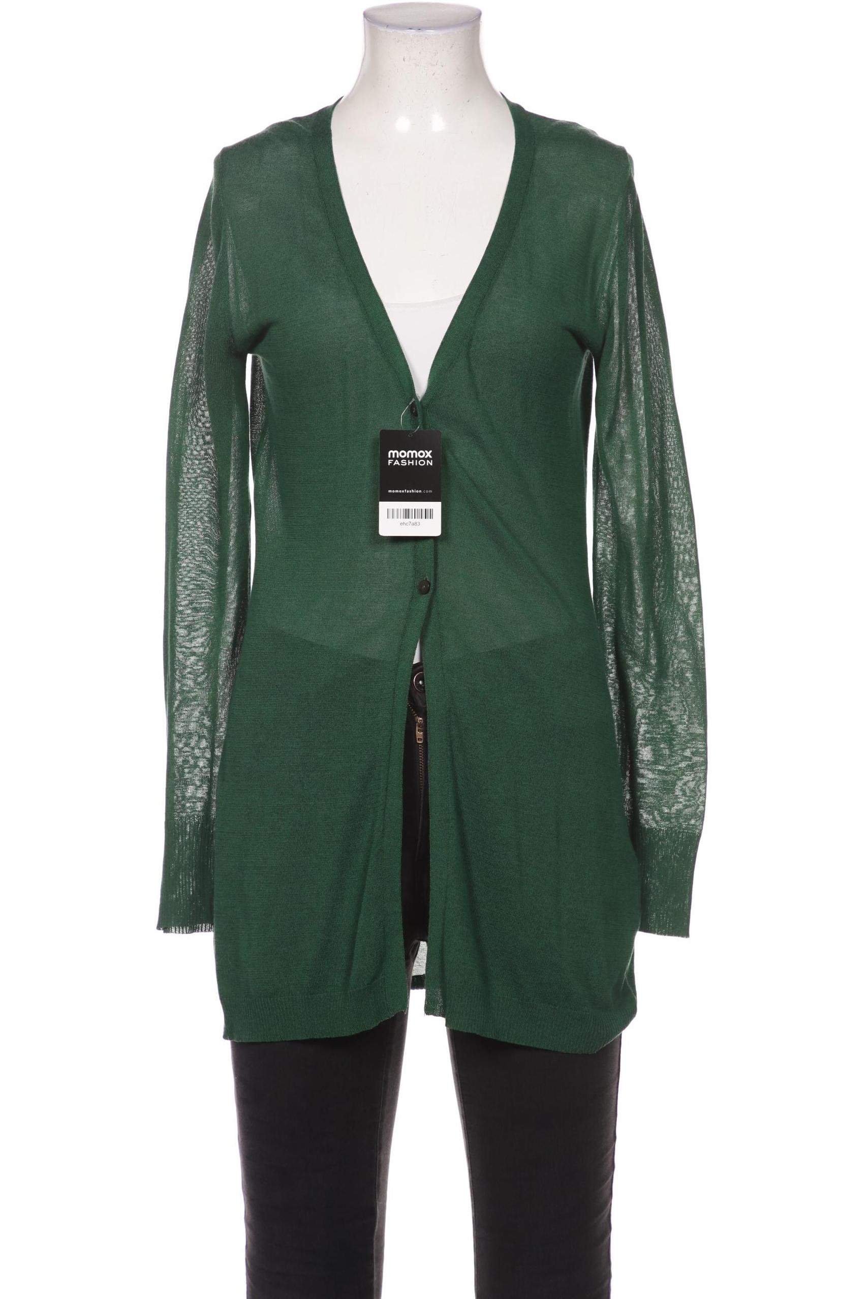 

Hallhuber Damen Strickjacke, grün, Gr. 38