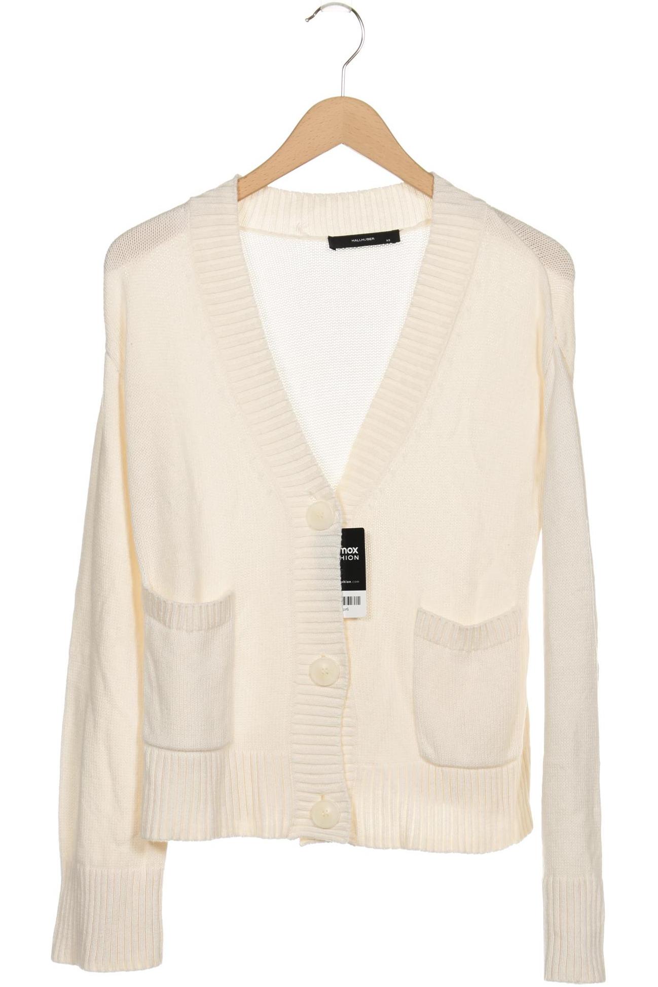 

Hallhuber Damen Strickjacke, cremeweiß, Gr. 34
