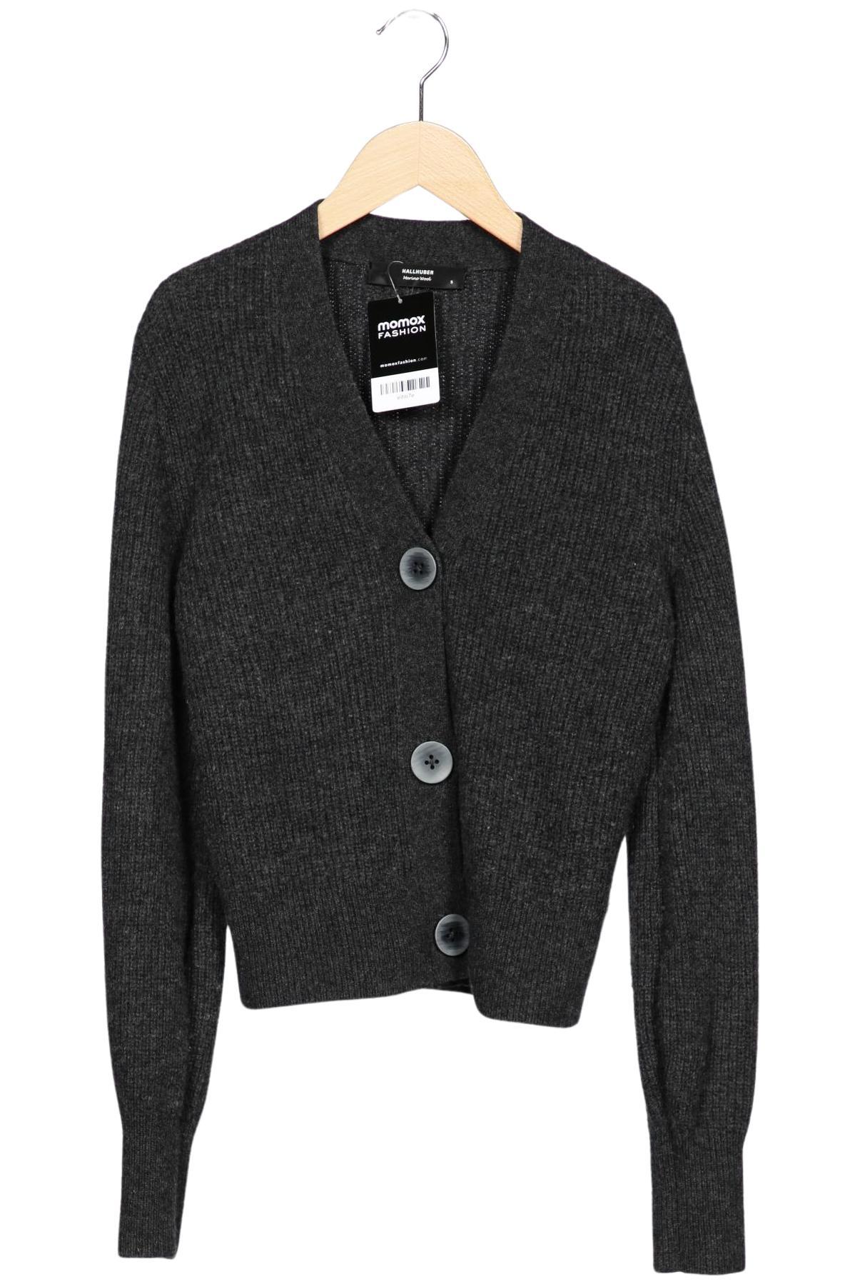 

Hallhuber Damen Strickjacke, grau, Gr. 36