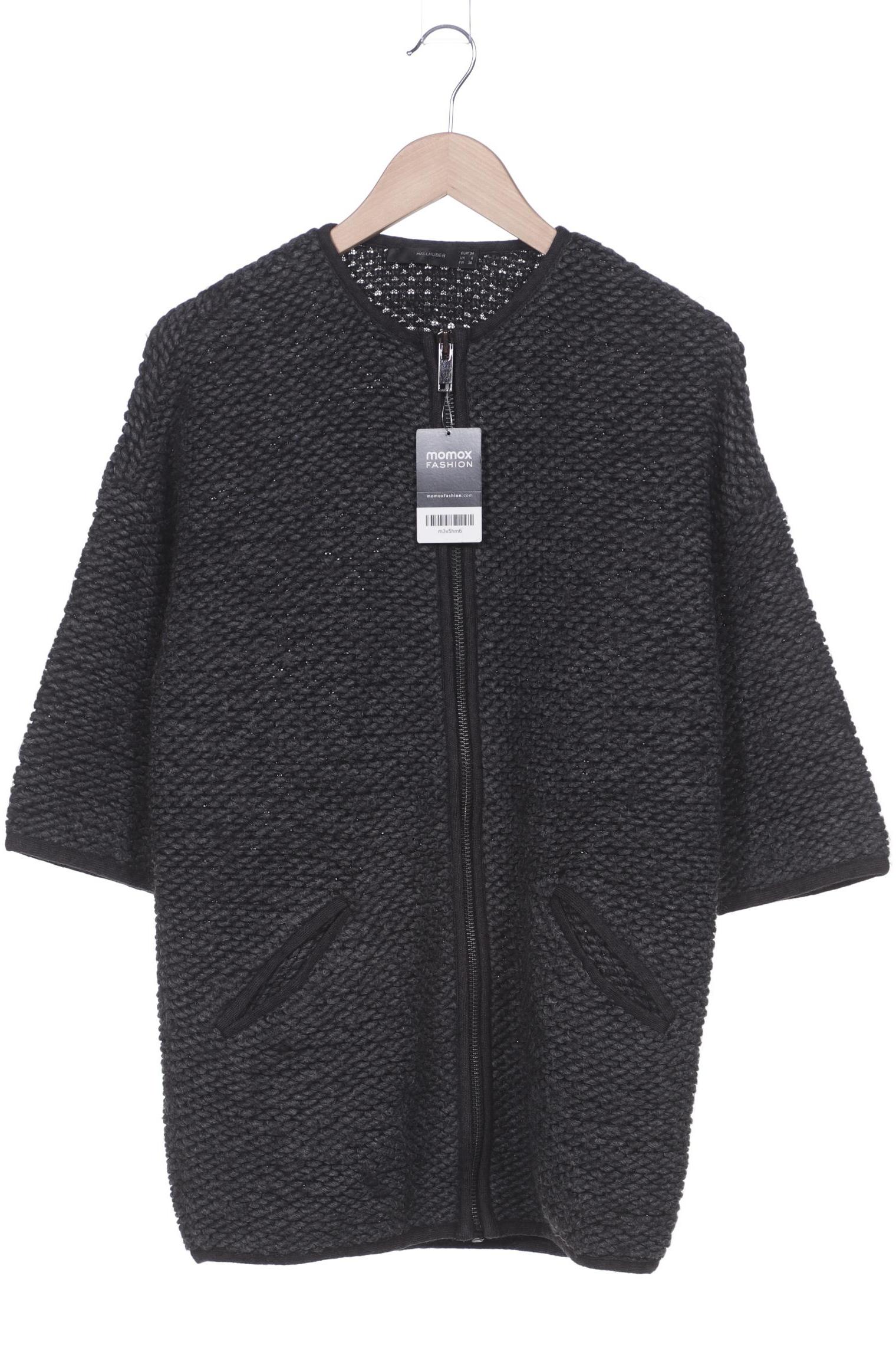 

Hallhuber Damen Strickjacke, grau, Gr. 34