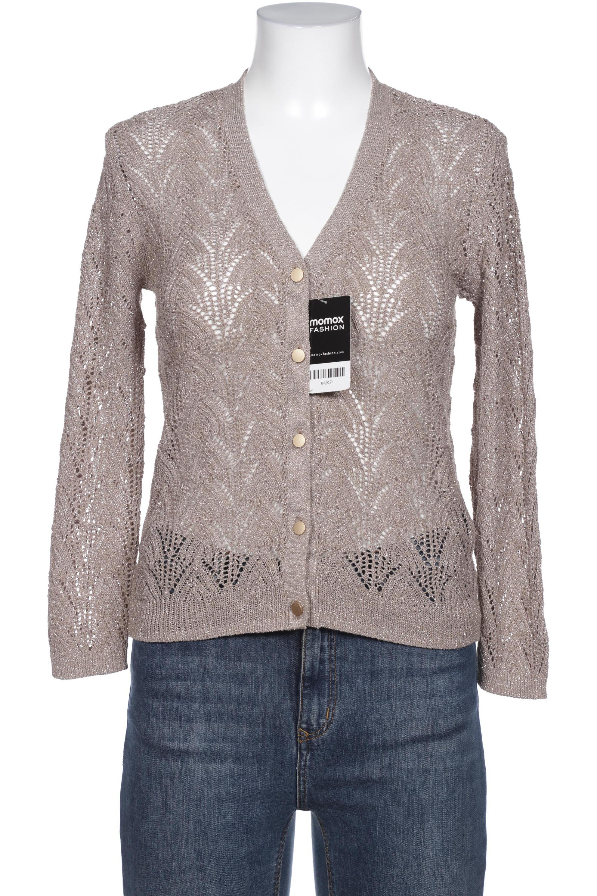 

Hallhuber Damen Strickjacke, beige, Gr. 38
