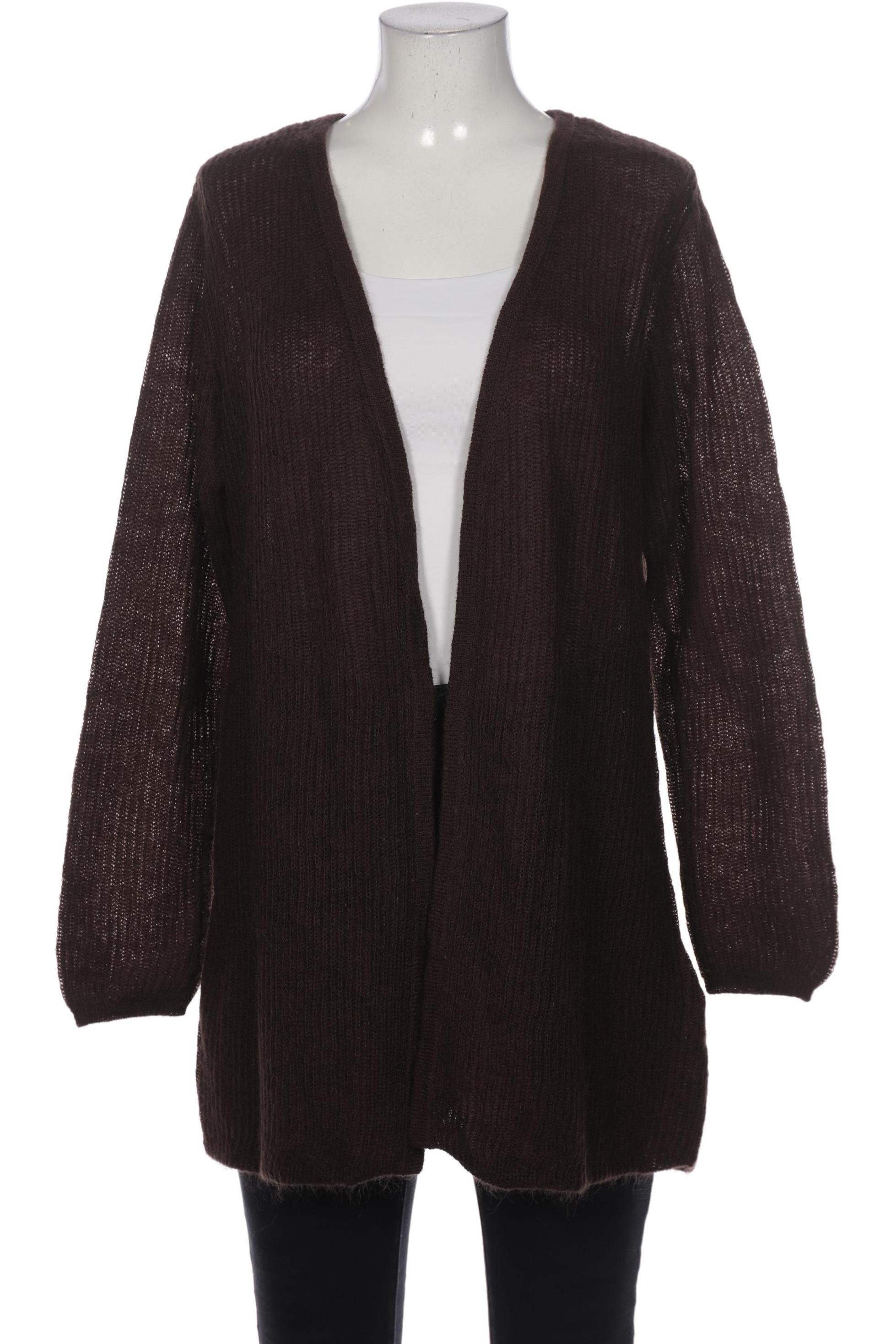 

Hallhuber Damen Strickjacke, braun, Gr. 42