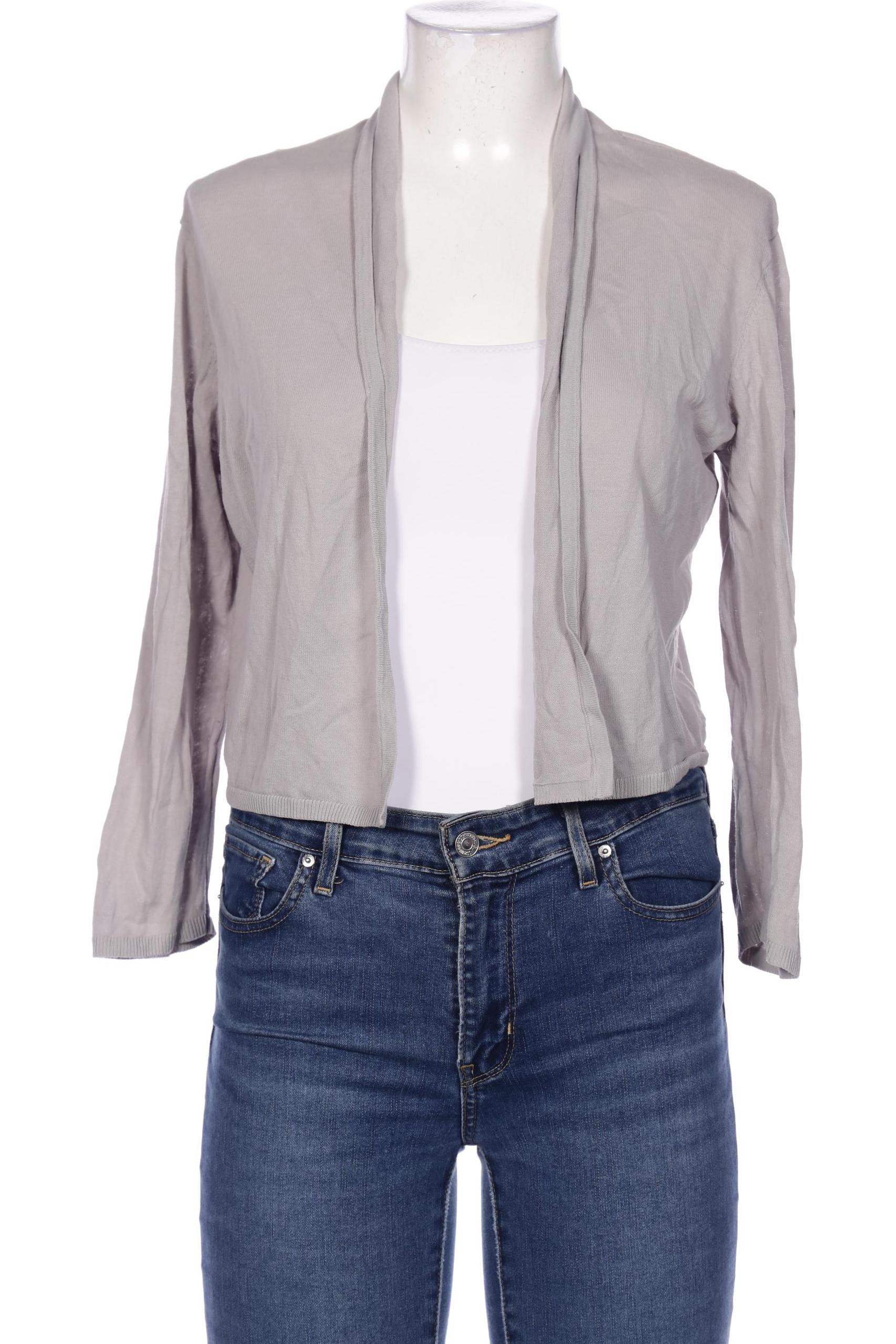 

Hallhuber Damen Strickjacke, grau, Gr. 42