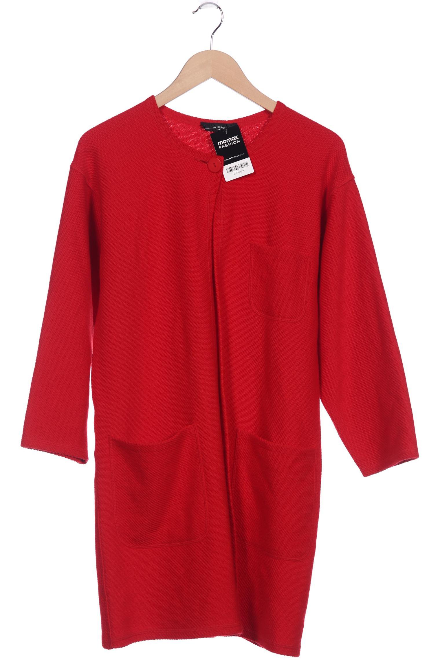 

Hallhuber Damen Strickjacke, rot, Gr. 38