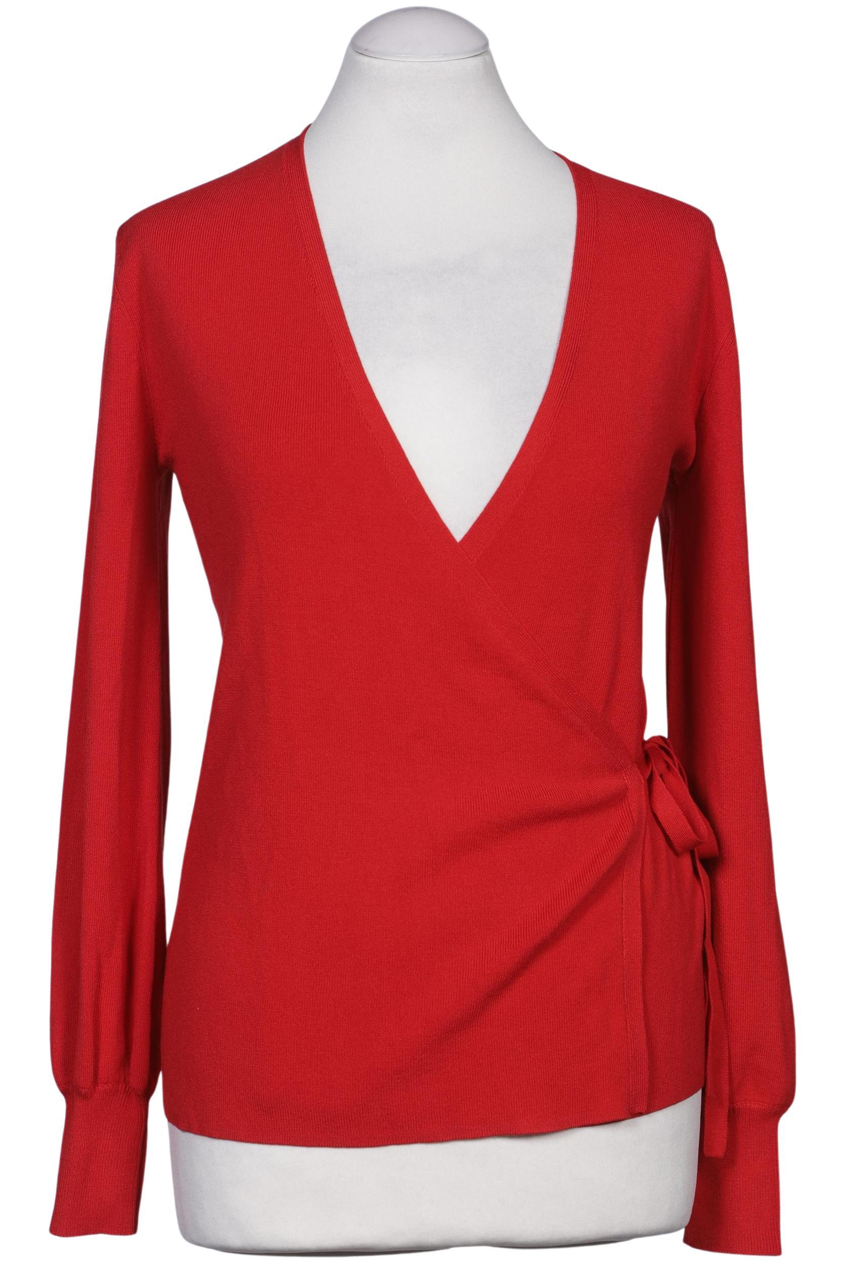 Thumbnail - Hallhuber Damen Strickjacke, rot, Gr. 36