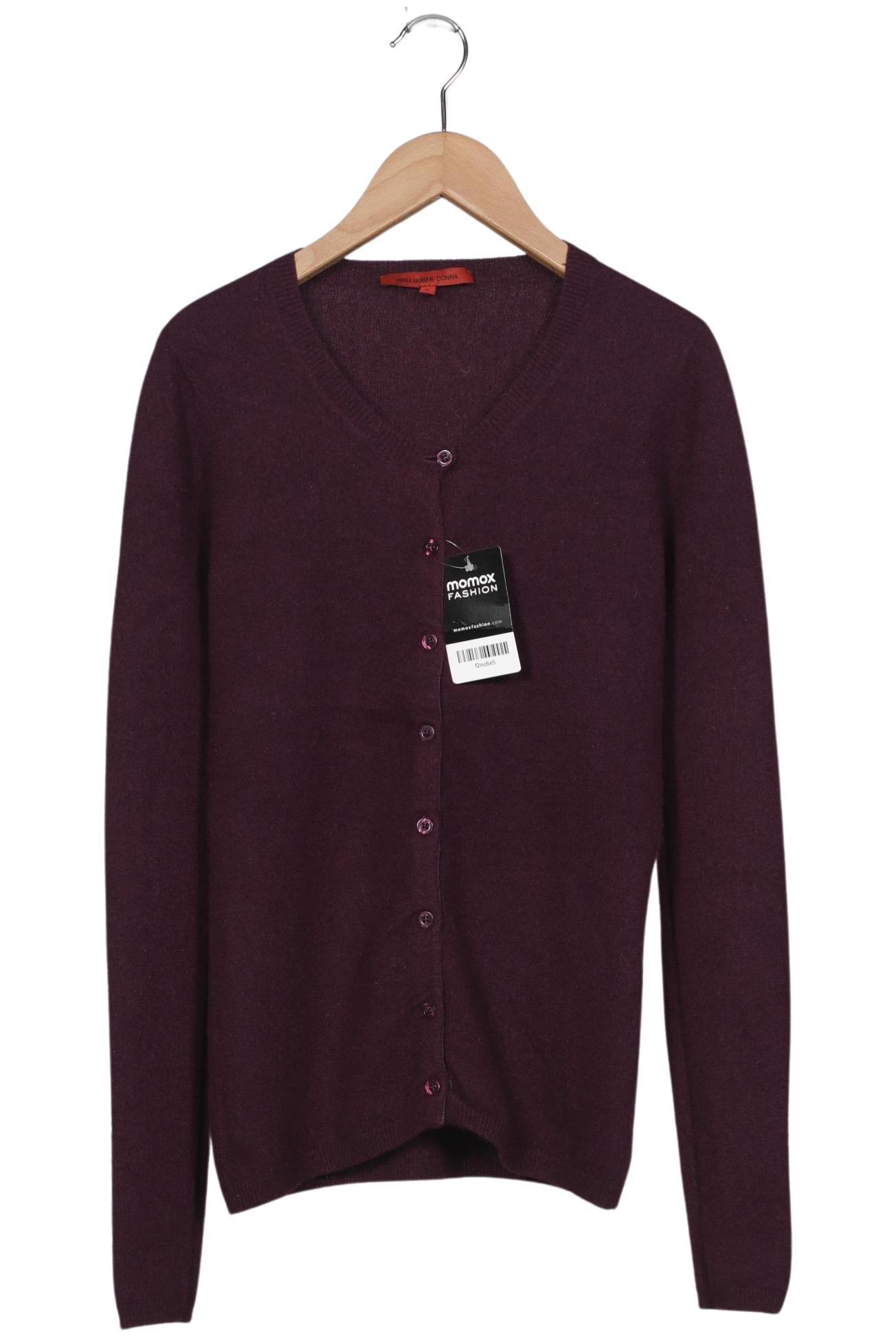 

Hallhuber Damen Strickjacke, bordeaux, Gr. 36