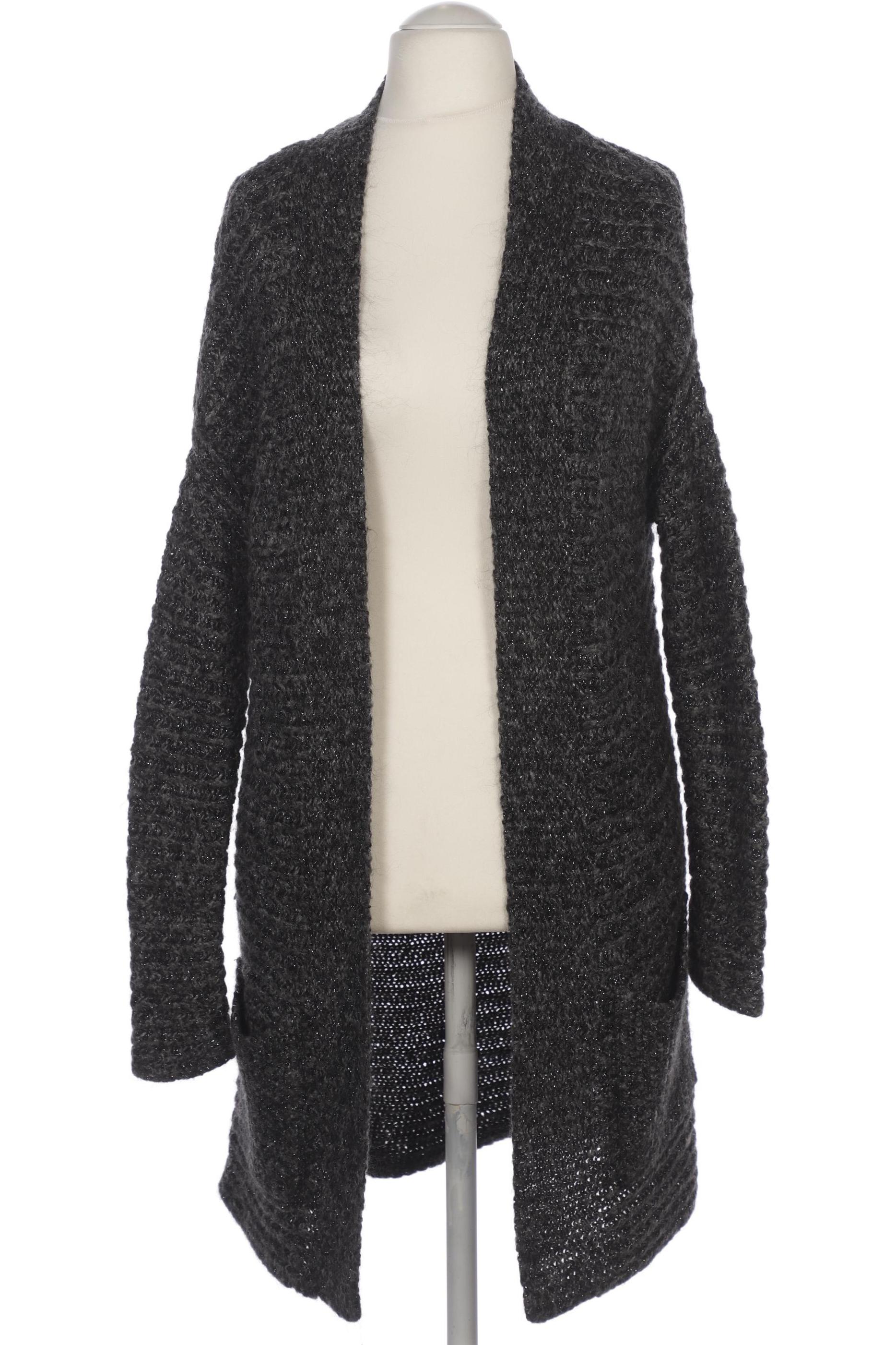 

Hallhuber Damen Strickjacke, grau, Gr. 36