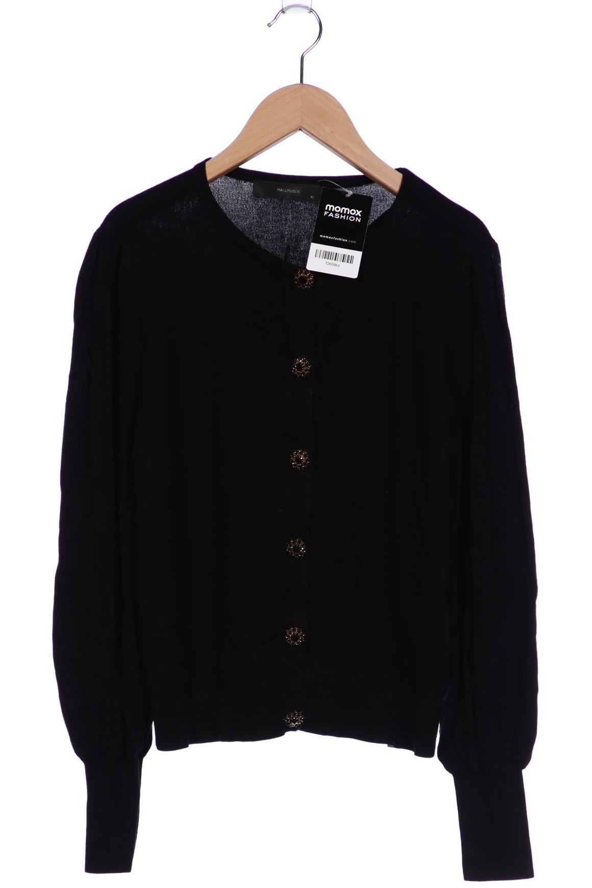 

Hallhuber Damen Strickjacke, schwarz, Gr. 44