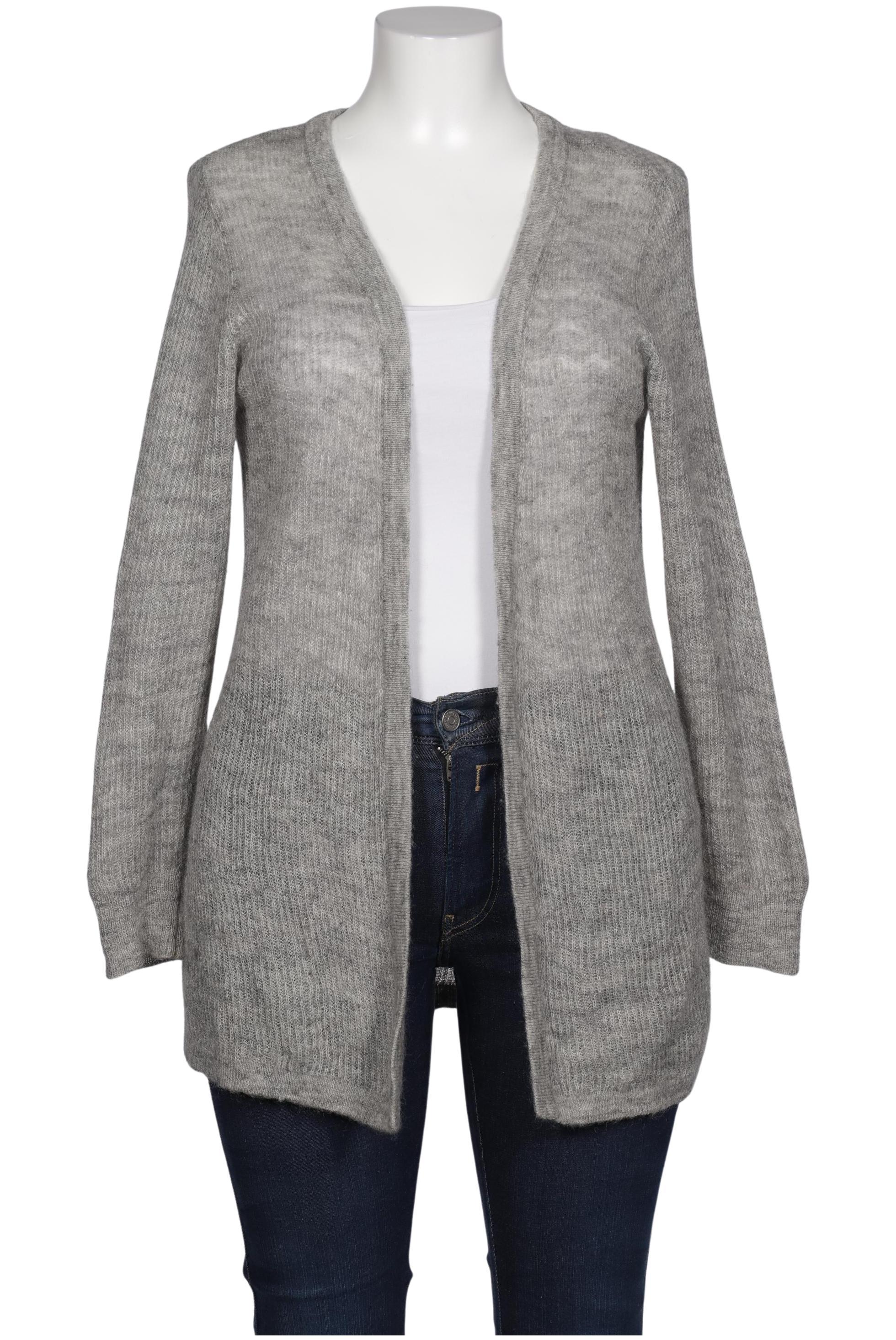 

Hallhuber Damen Strickjacke, grau, Gr. 44
