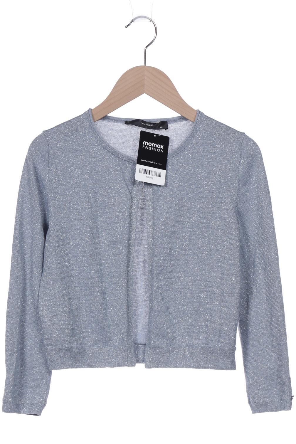 

Hallhuber Damen Strickjacke, hellblau, Gr. 34
