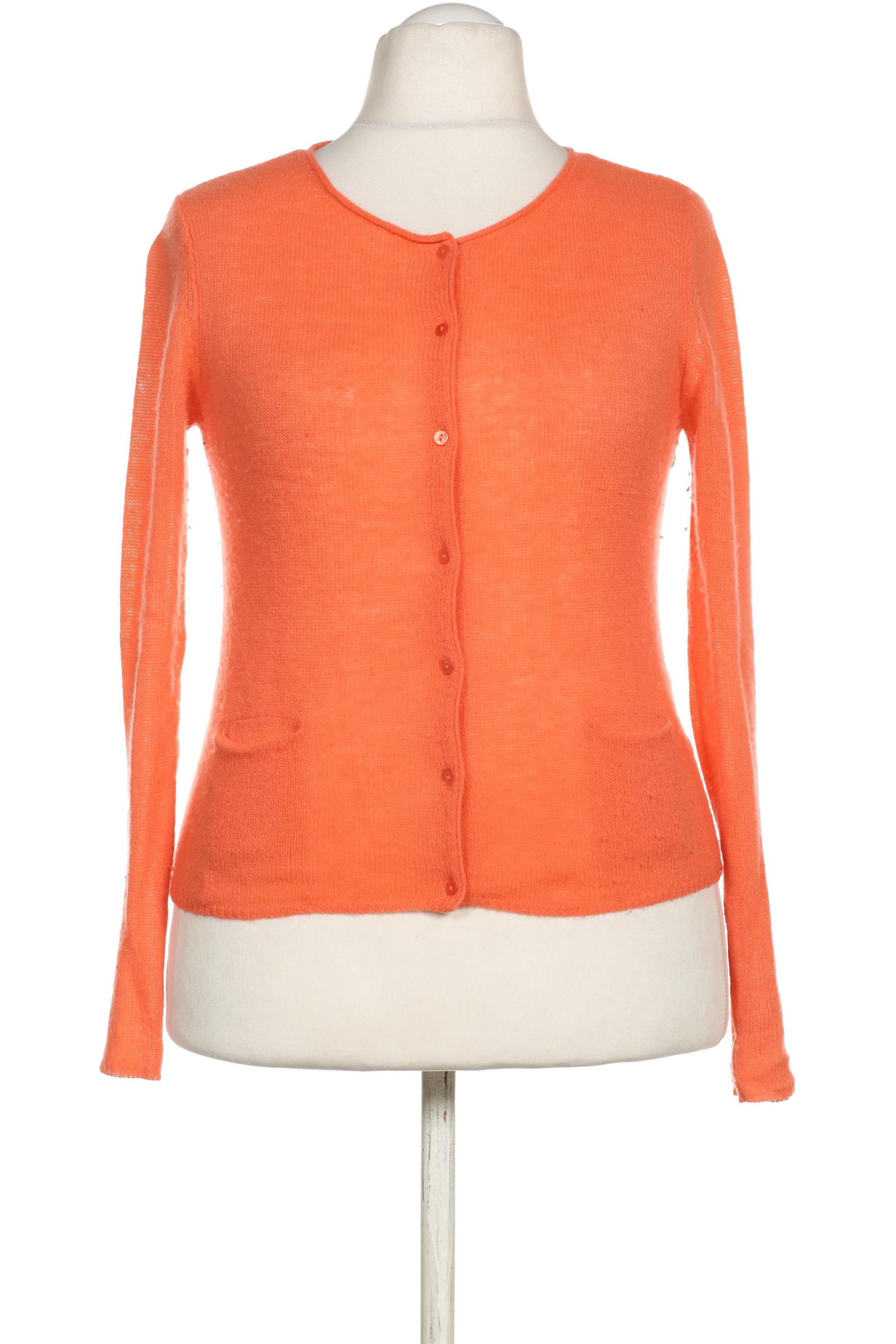 

Hallhuber Damen Strickjacke, orange, Gr.