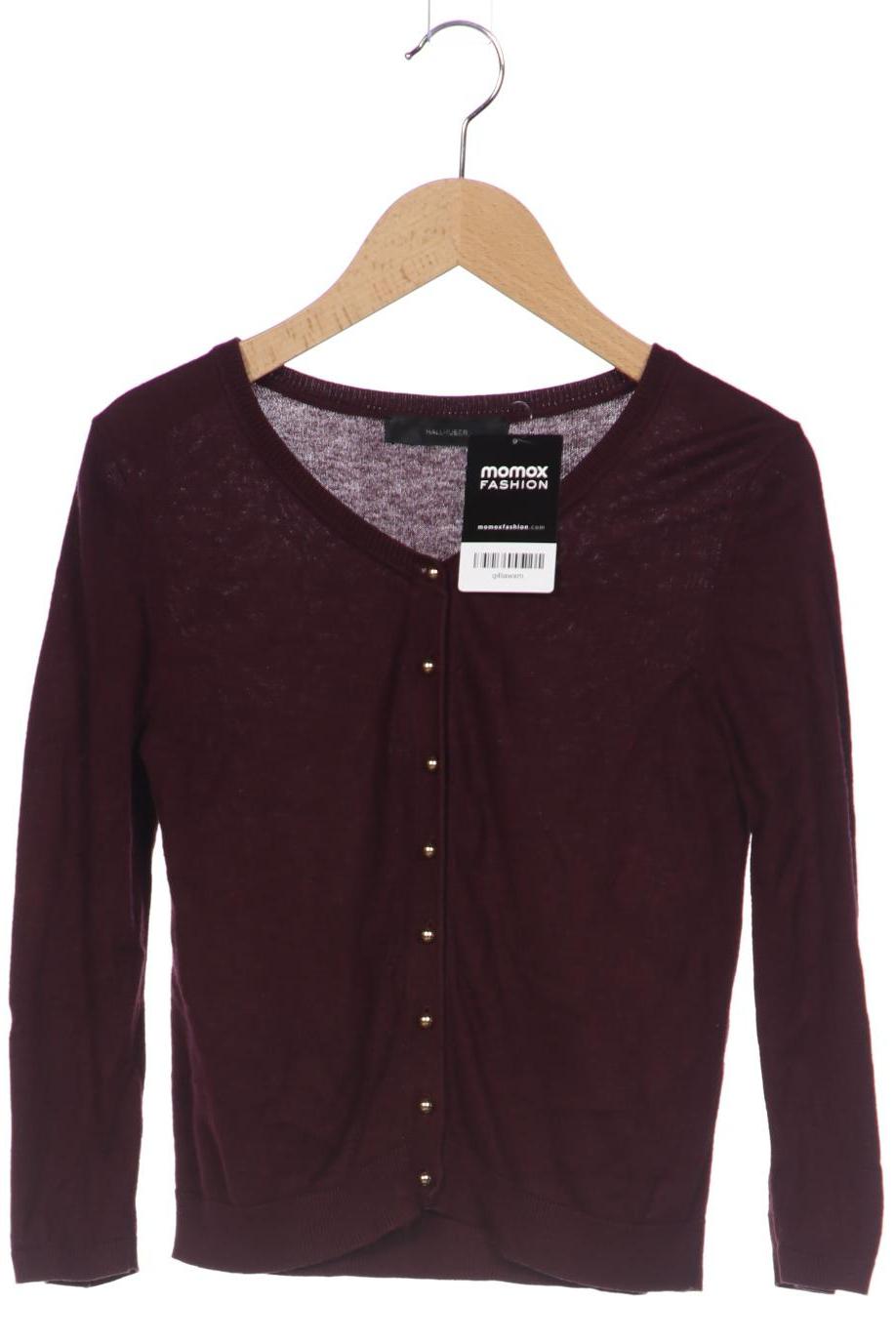 

Hallhuber Damen Strickjacke, bordeaux, Gr. 34