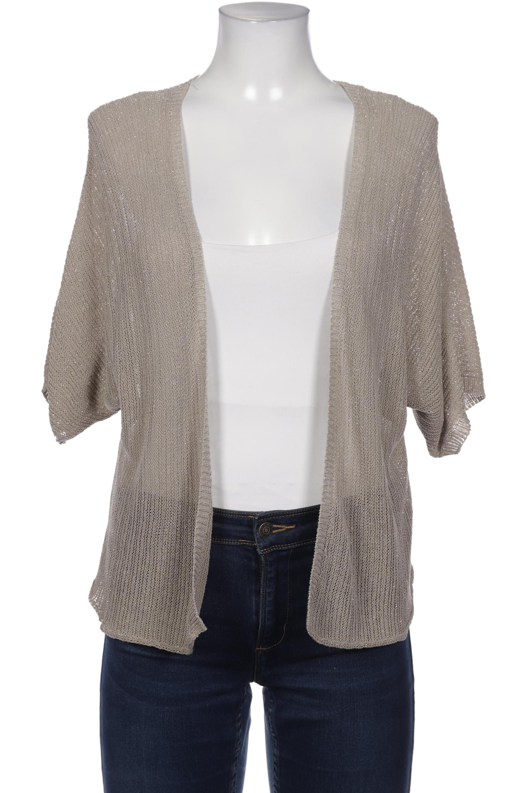 

Hallhuber Damen Strickjacke, beige, Gr. 42