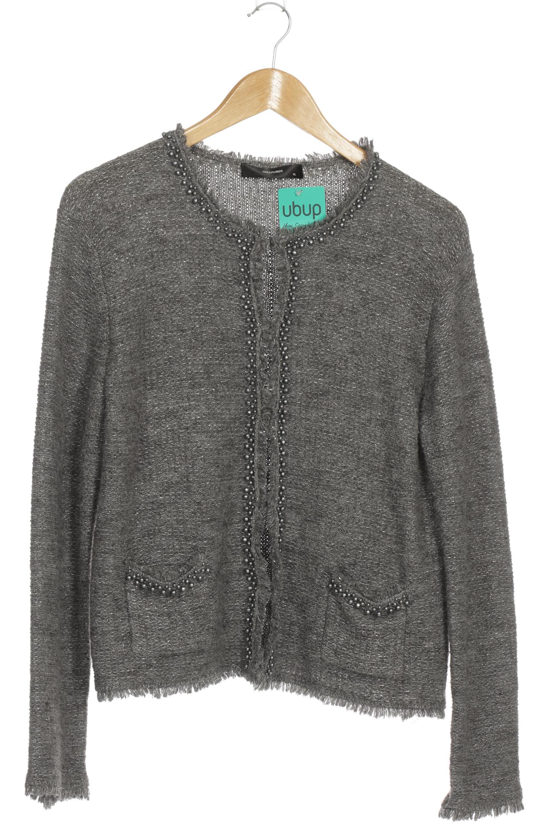 

Hallhuber Damen Strickjacke, grau, Gr.