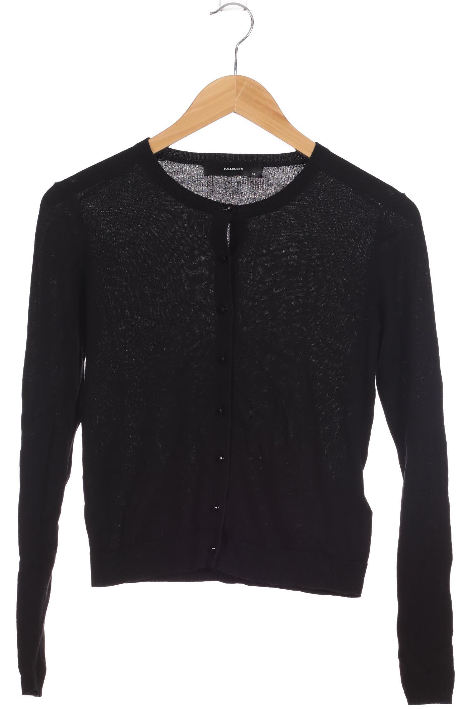

Hallhuber Damen Strickjacke, schwarz, Gr.