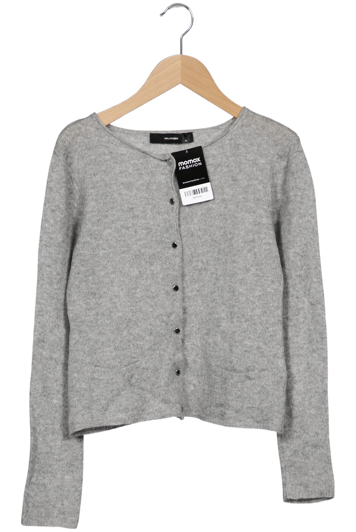 

Hallhuber Damen Strickjacke, grau, Gr. 44