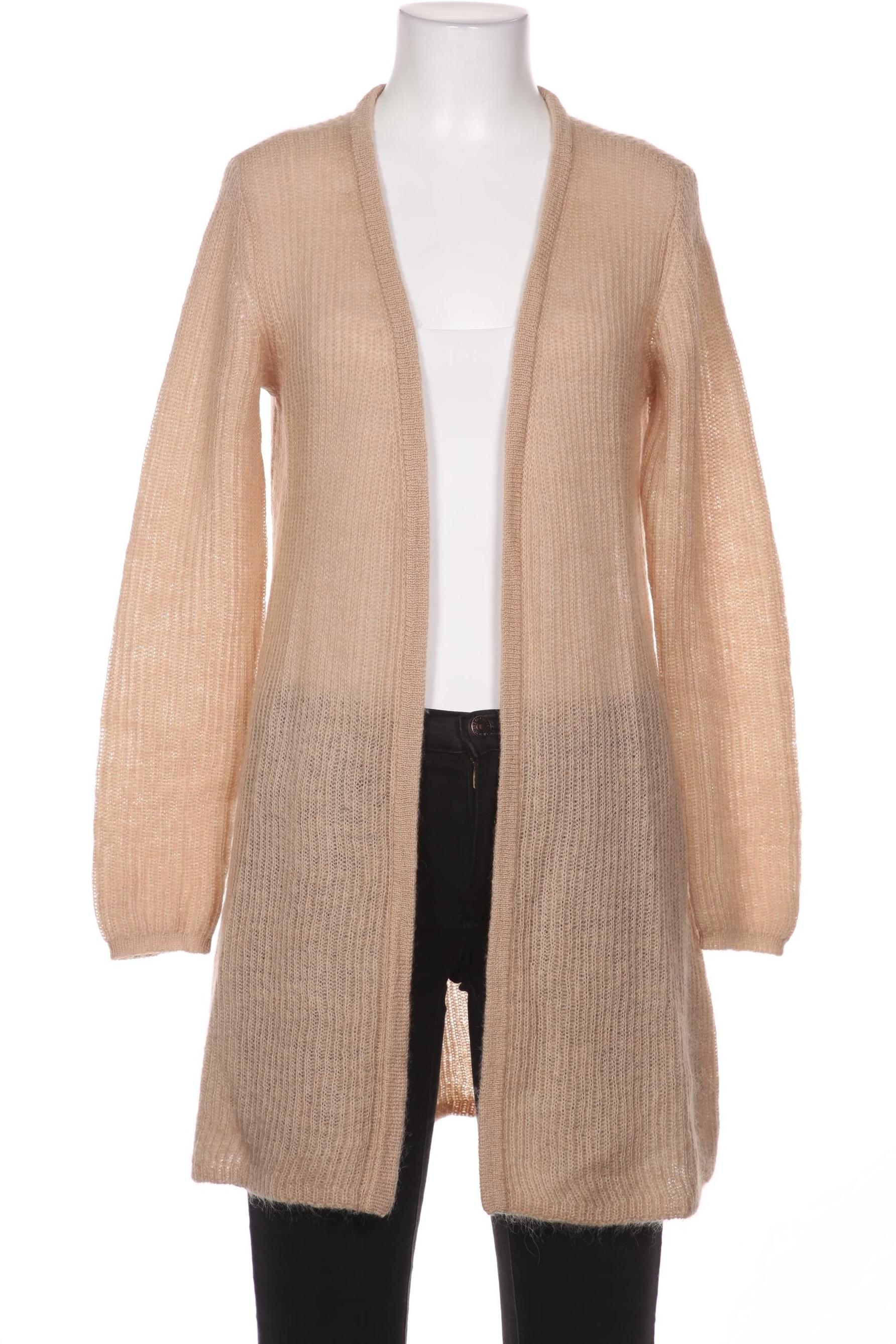 

Hallhuber Damen Strickjacke, beige, Gr. 34