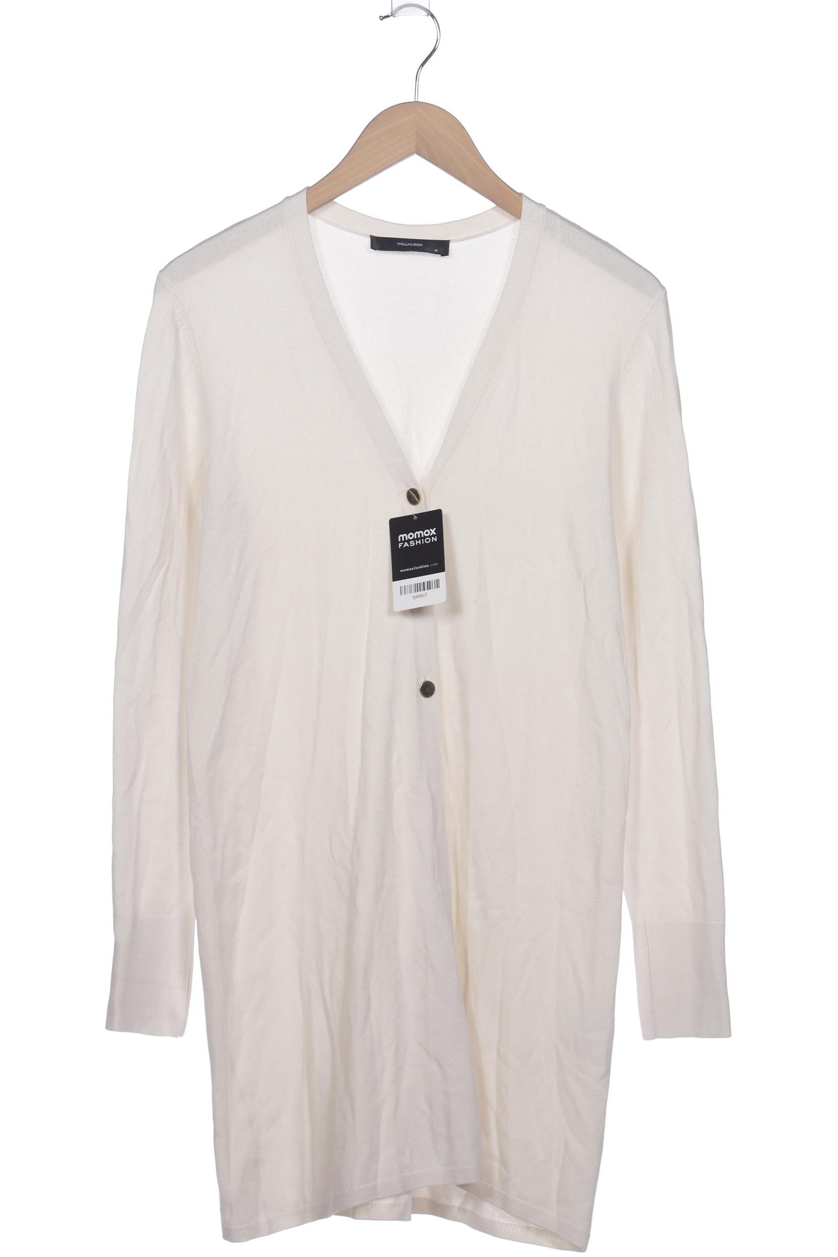 

Hallhuber Damen Strickjacke, cremeweiß, Gr. 38
