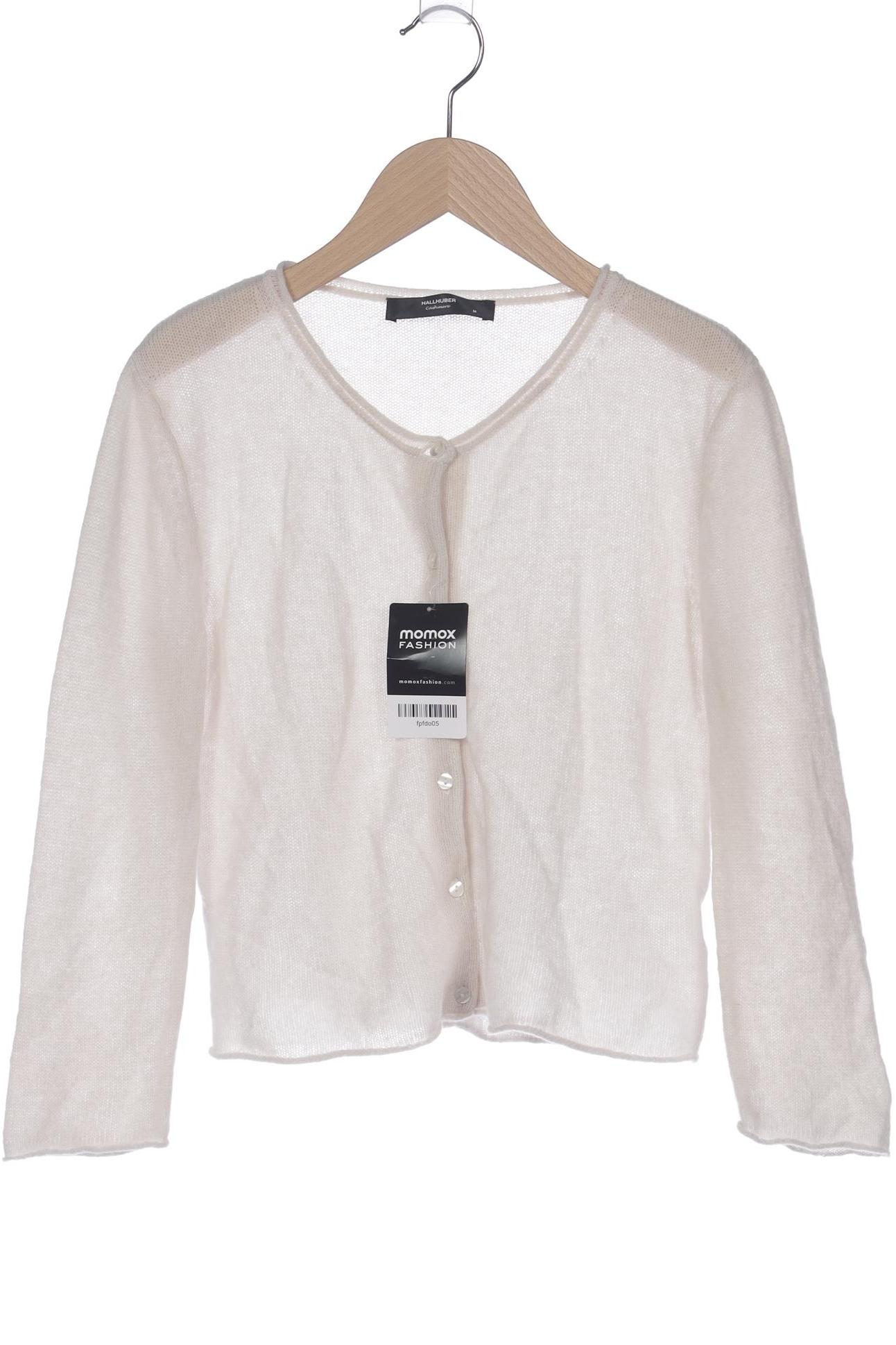 

Hallhuber Damen Strickjacke, cremeweiß, Gr. 38